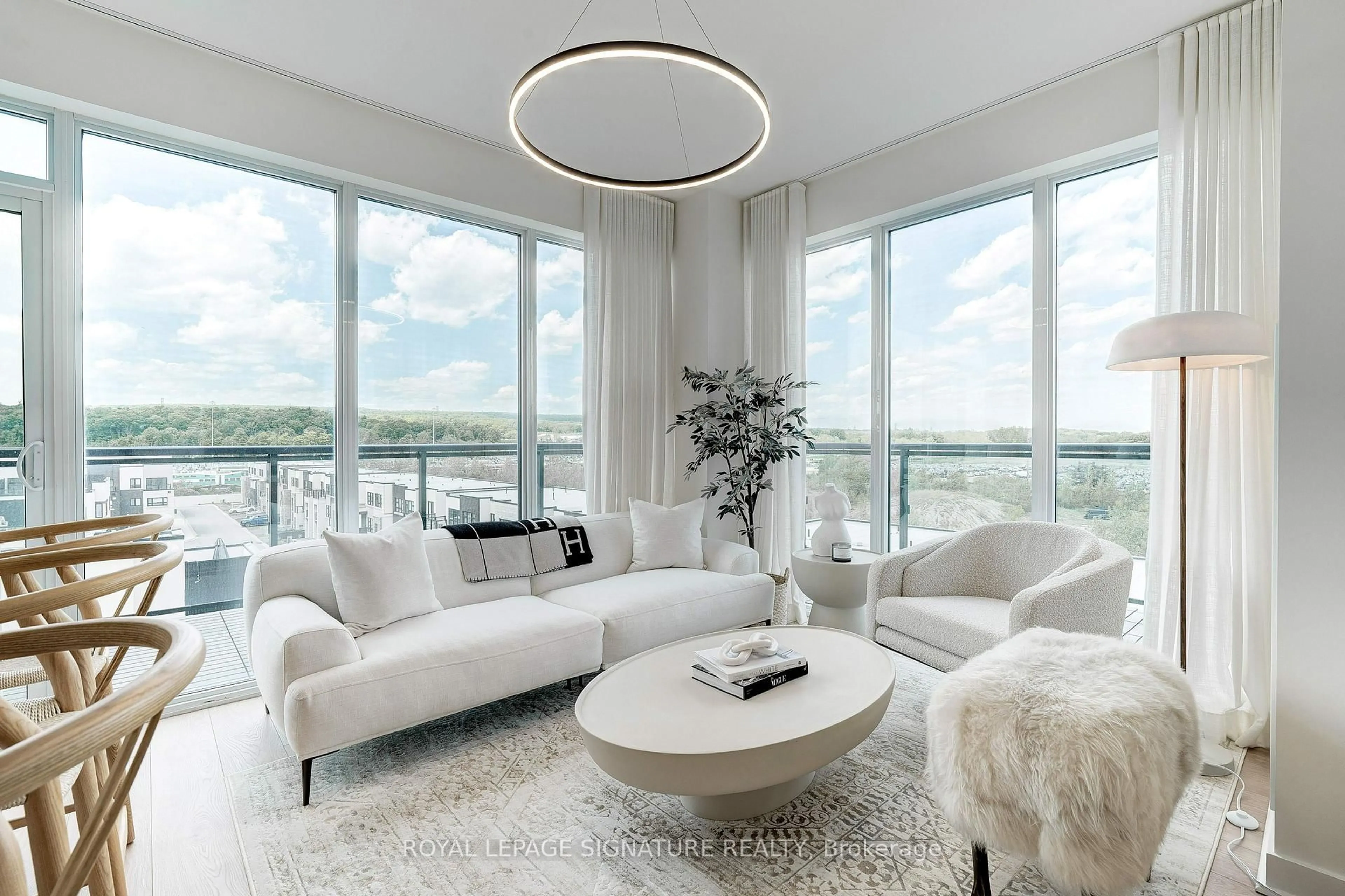 Living room with furniture, unknown for 1119 Cooke Blvd #B630, Burlington Ontario L7T 0C7