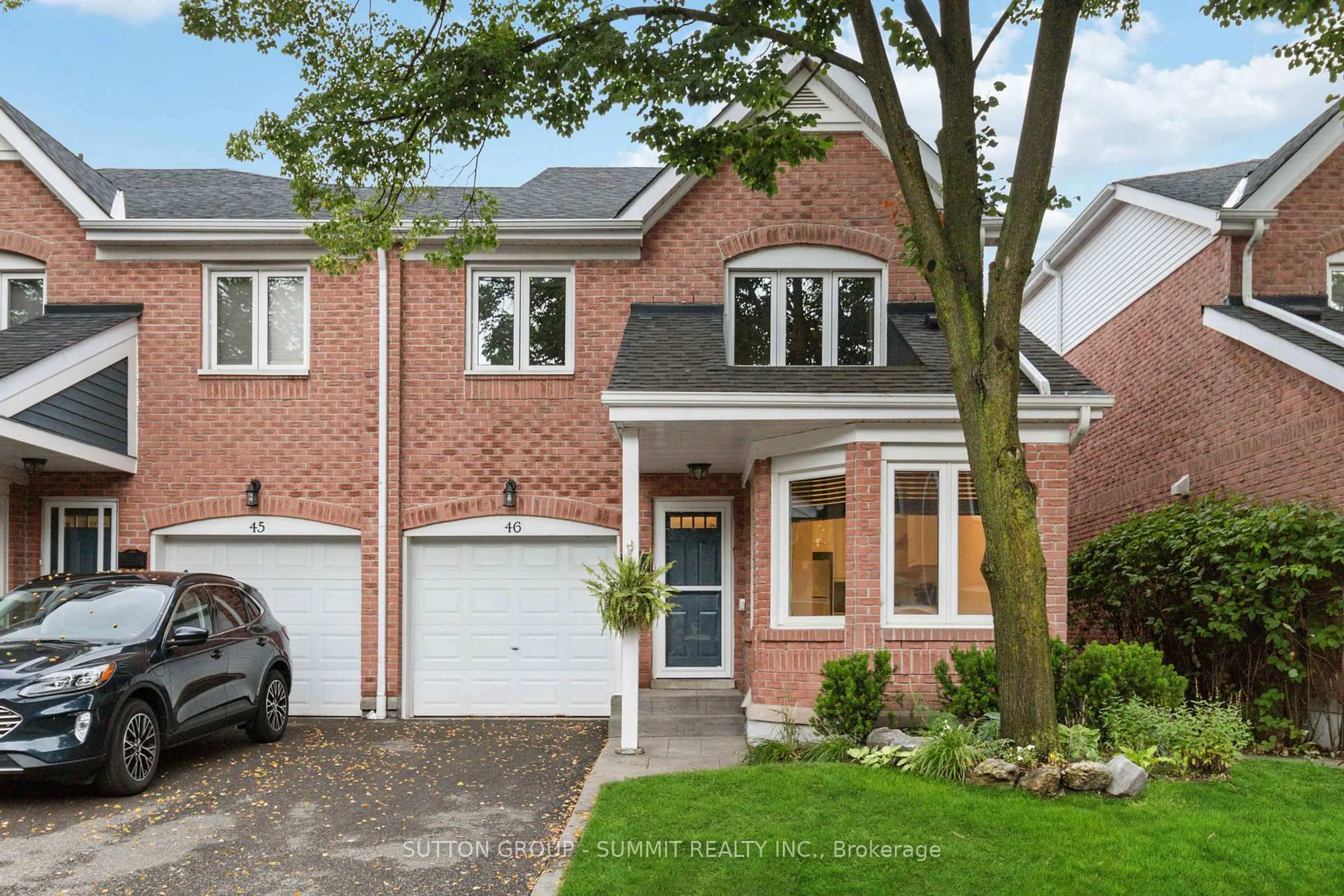 Home with brick exterior material, street for 2155 South Millway #46, Mississauga Ontario L5L 3S1