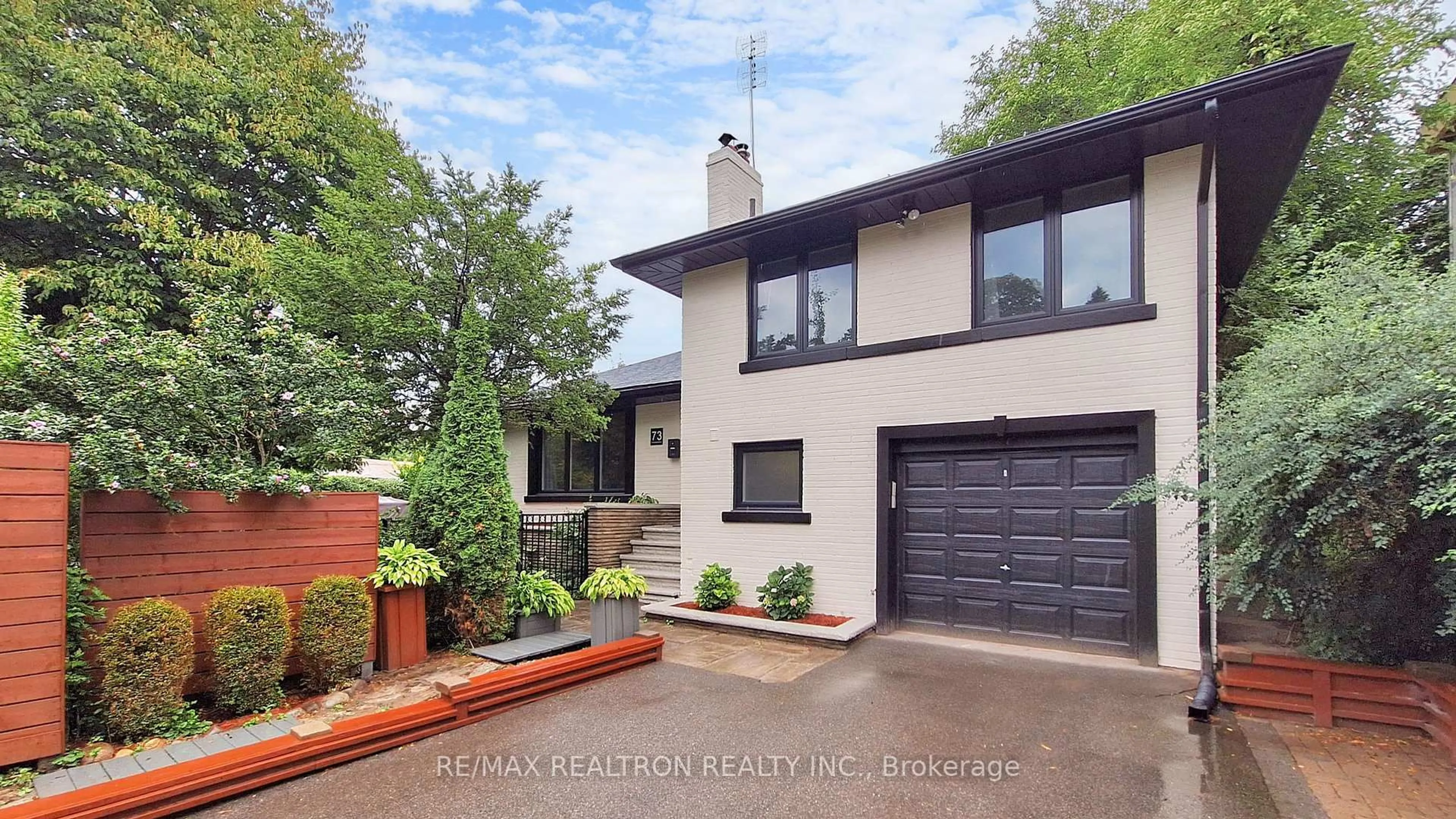 Home with brick exterior material, street for 73 Claymore Dr, Toronto Ontario M8Z 2S5