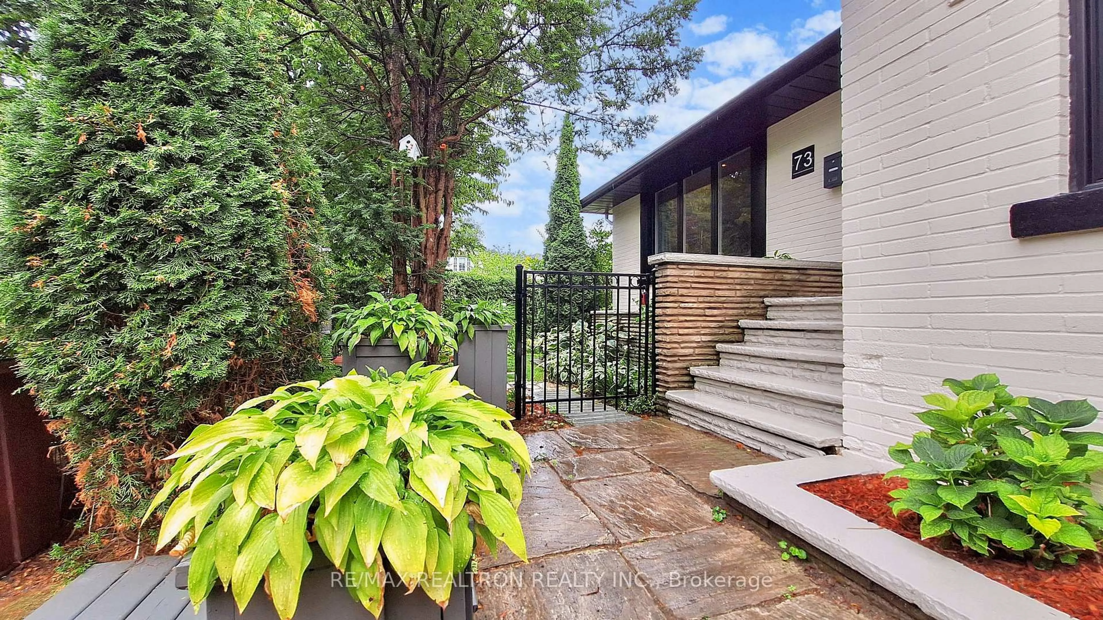 Patio, street for 73 Claymore Dr, Toronto Ontario M8Z 2S5