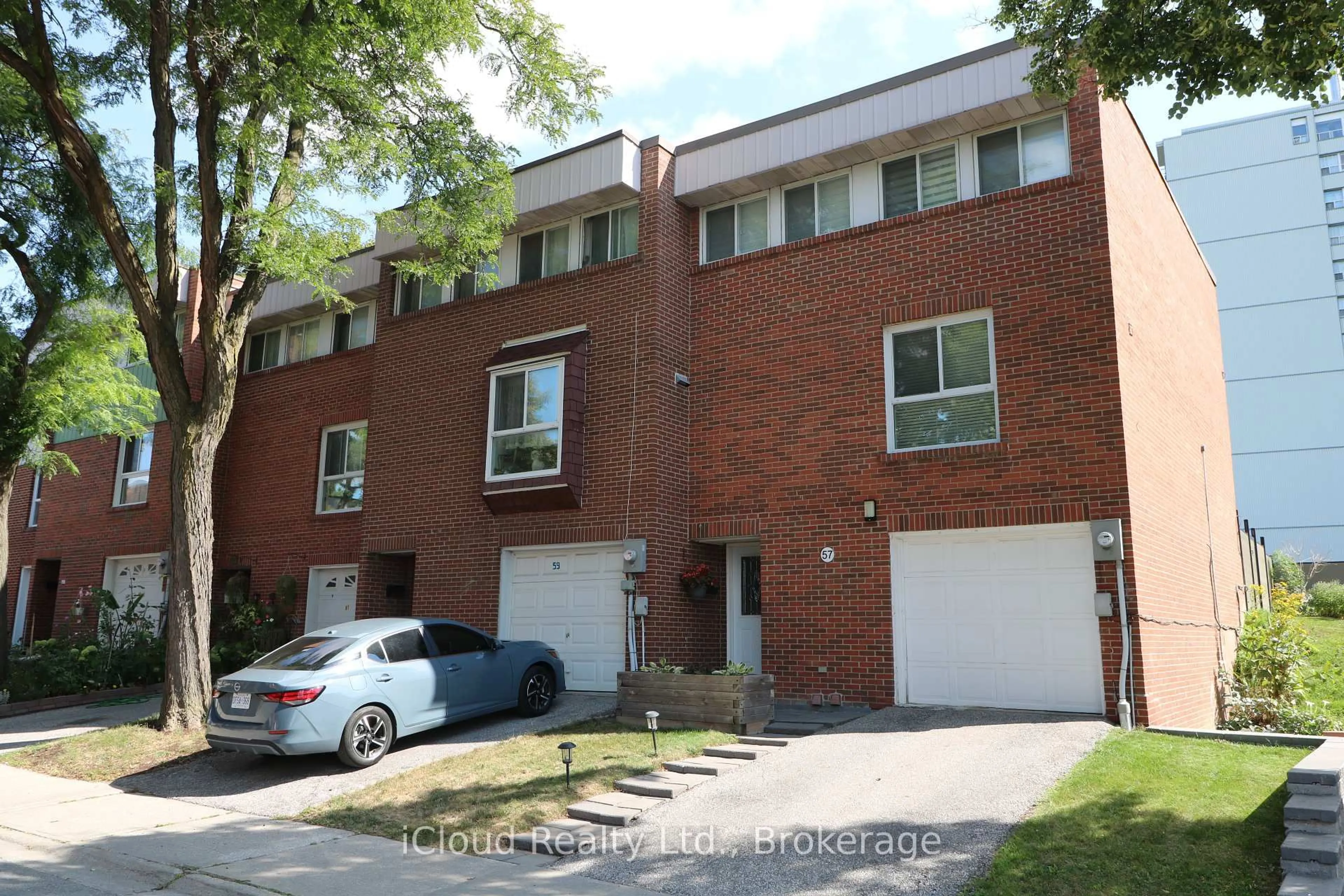 Home with brick exterior material, street for 57 John Cabot Way, Toronto Ontario M3N 2T5