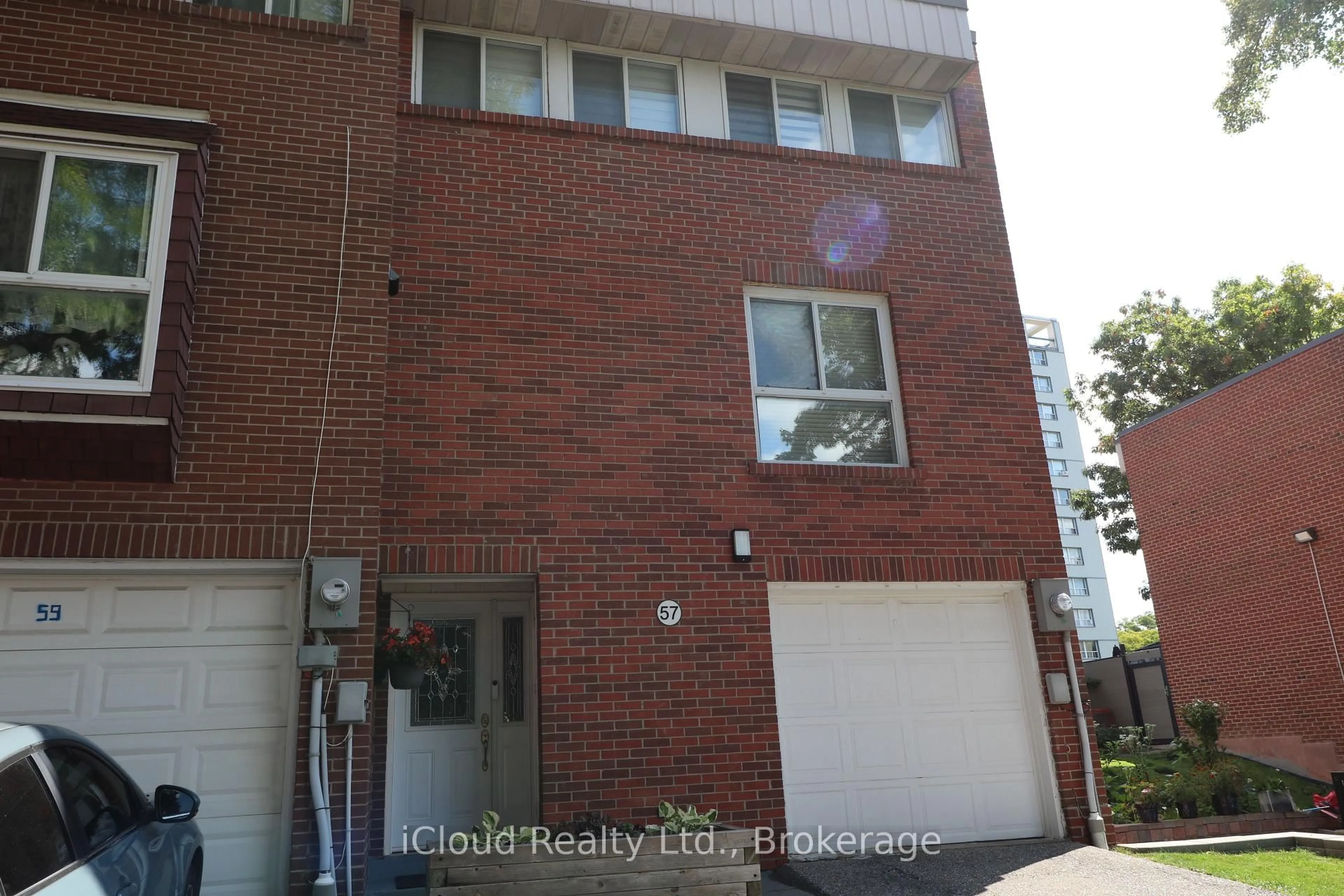 Home with brick exterior material, street for 57 John Cabot Way, Toronto Ontario M3N 2T5