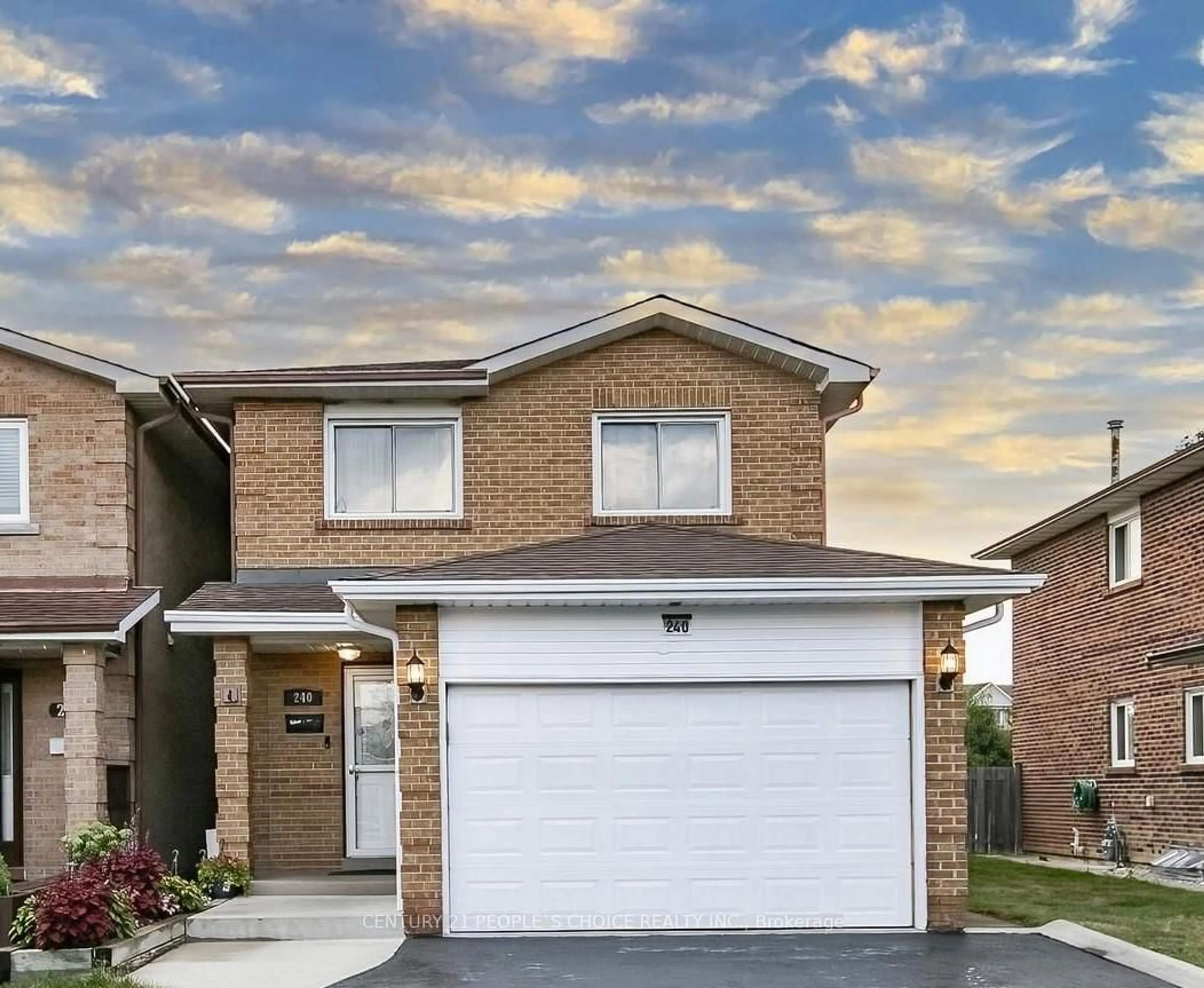 Home with brick exterior material, street for 240 Simmons Blvd, Brampton Ontario L6V 3Y1