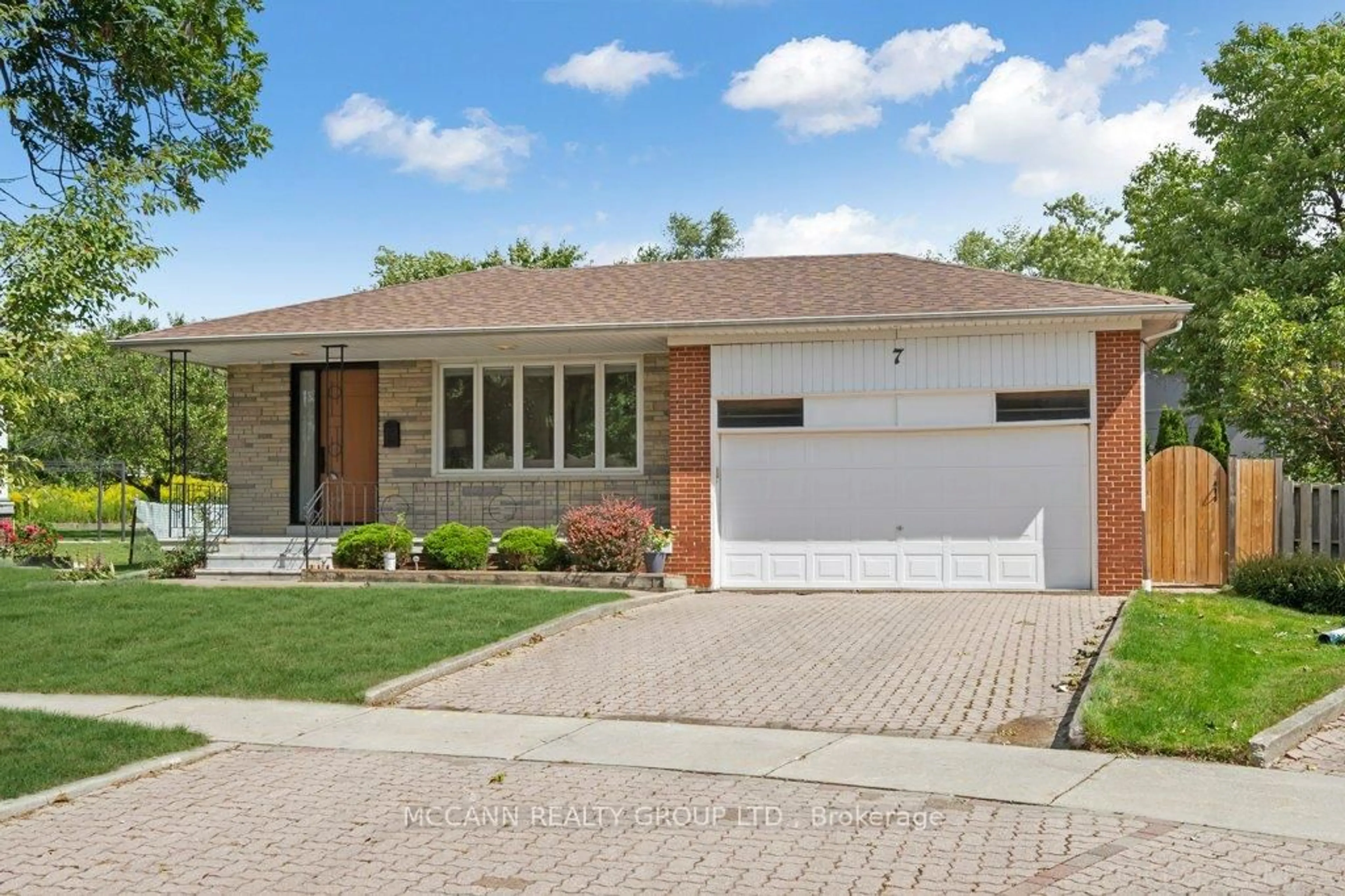 Home with brick exterior material, street for 7 Carswell Pl, Toronto Ontario M9R 3K6