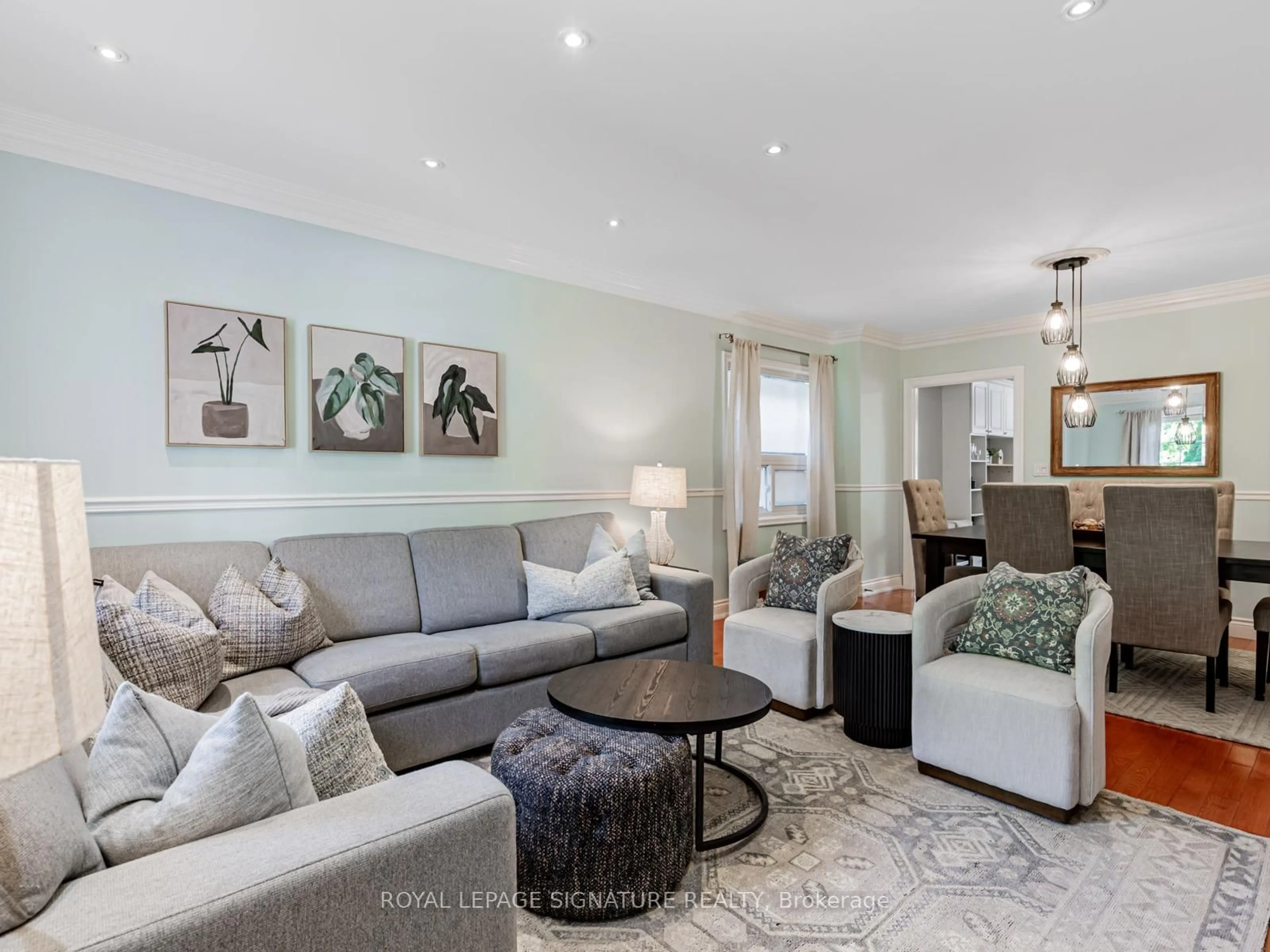 Living room with furniture, unknown for 412 Maybank Ave, Toronto Ontario M6N 3S8