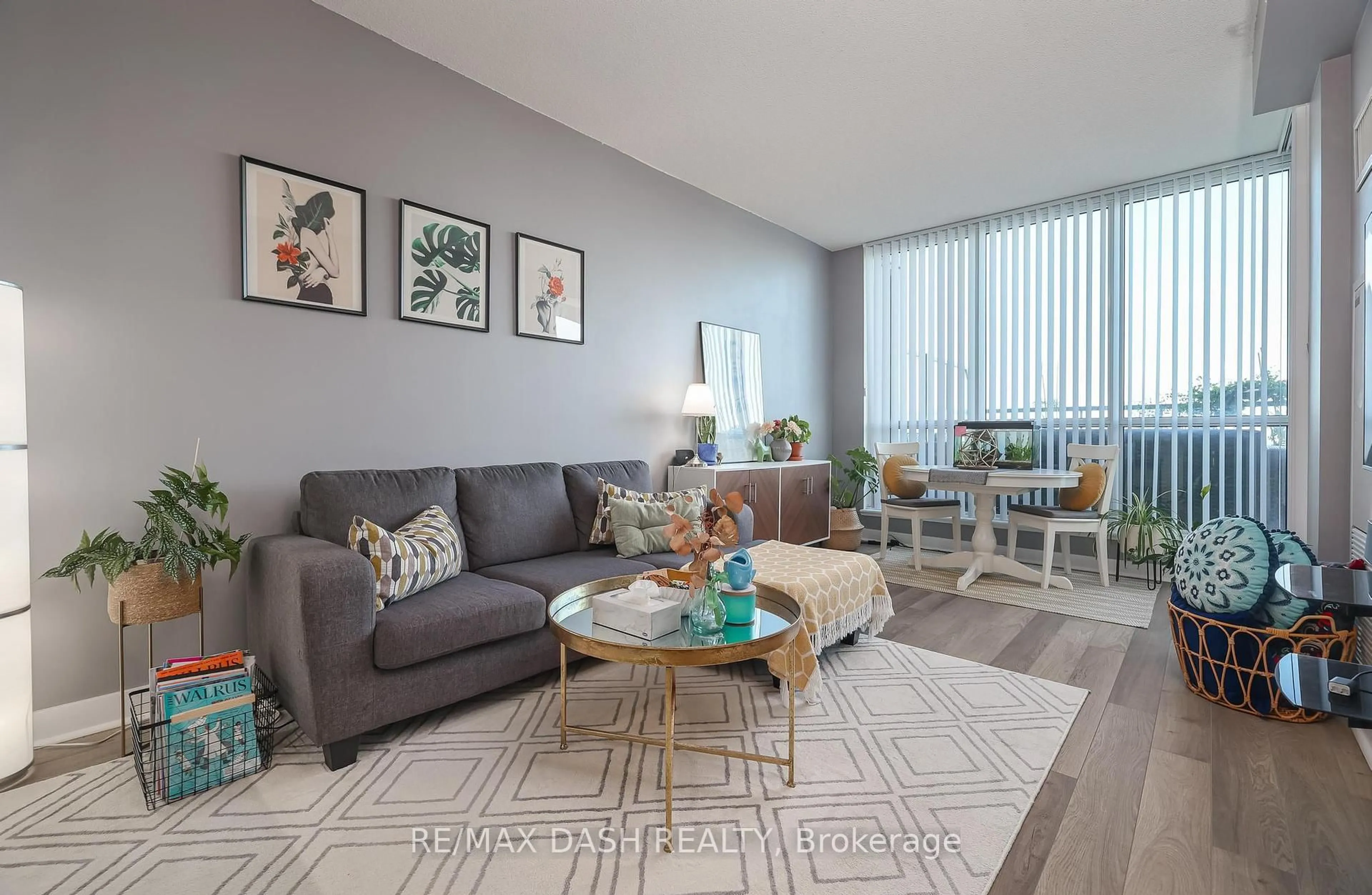 Living room with furniture, unknown for 3975 Grand Park Dr #603, Mississauga Ontario L5B 0K4
