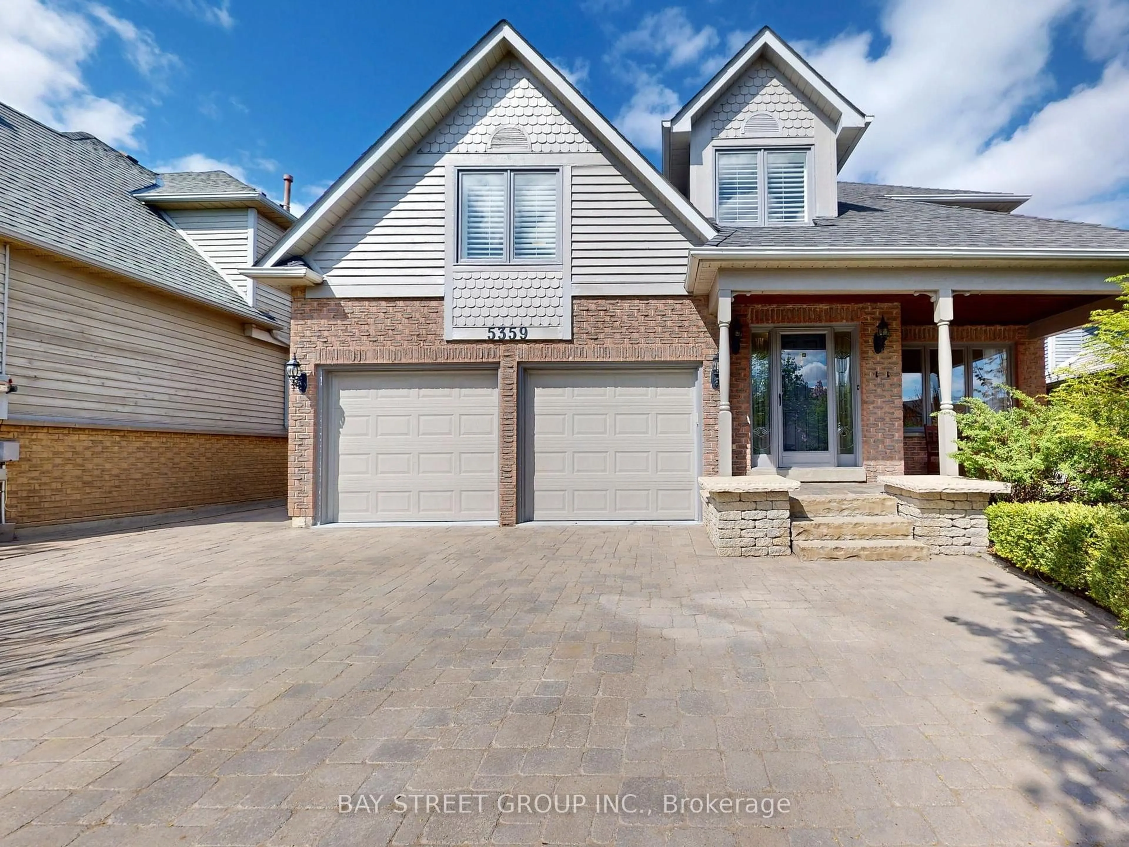 Home with brick exterior material, street for 5359 Ruperts Gate Dr, Mississauga Ontario L5M 5C4