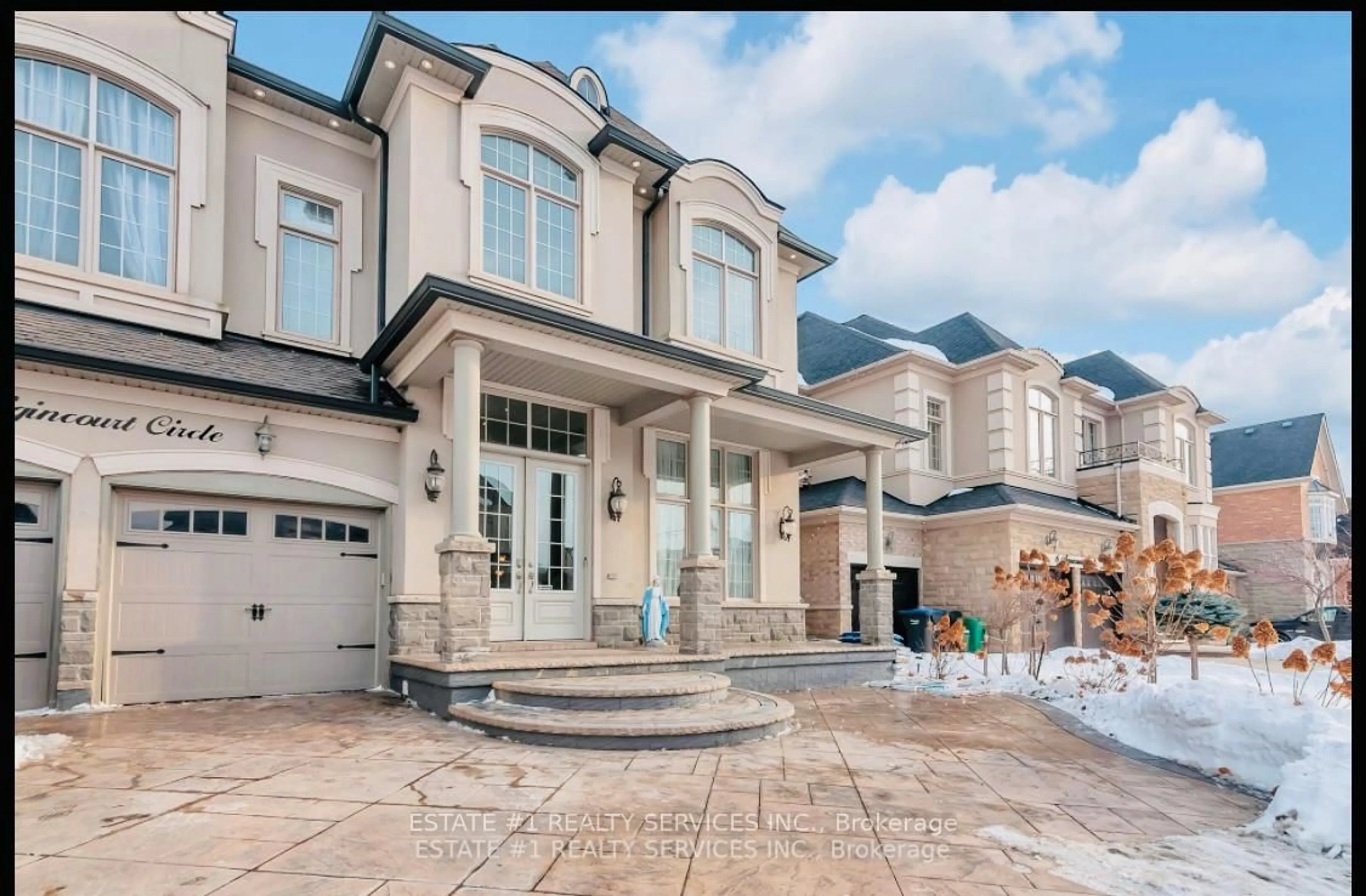 Home with brick exterior material, street for 4 Agincourt Circ, Brampton Ontario L6X 2M4