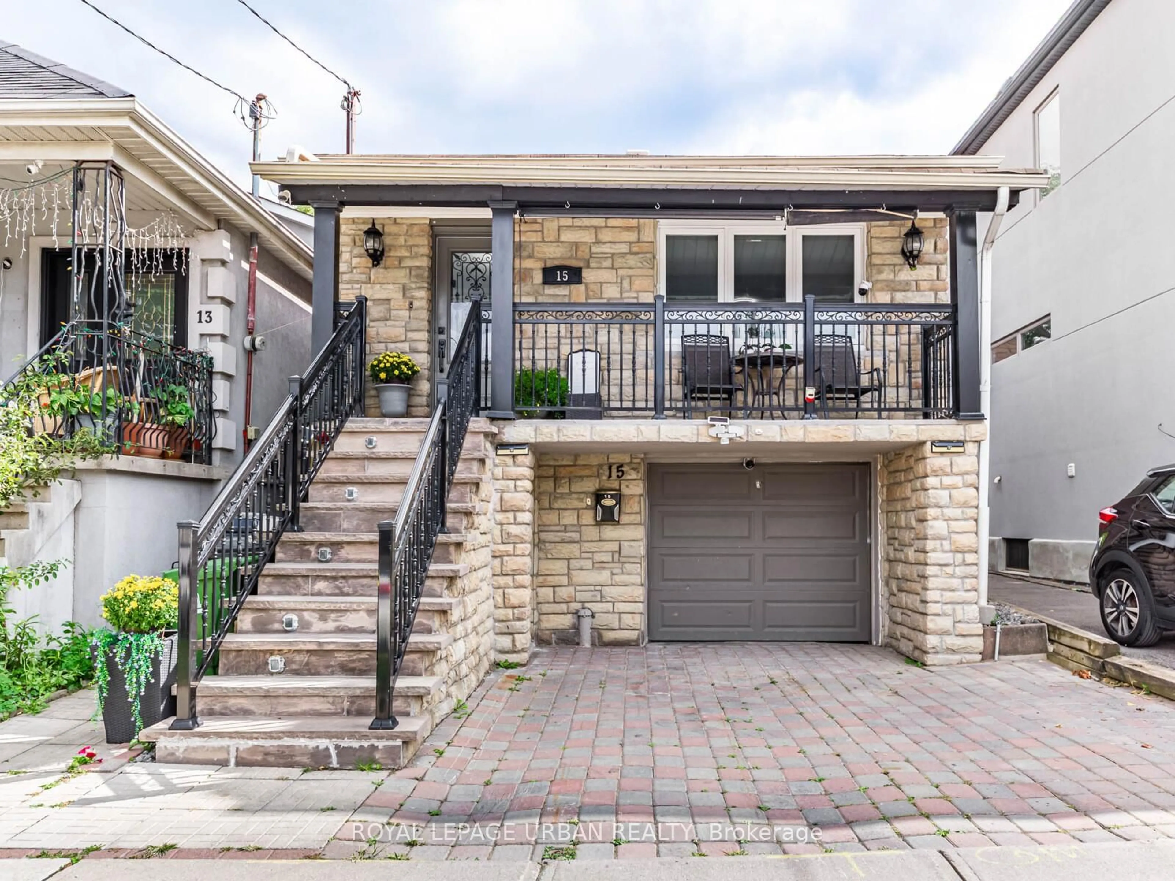 Home with brick exterior material, street for 15 Maple Bush Ave, Toronto Ontario M9N 1S7