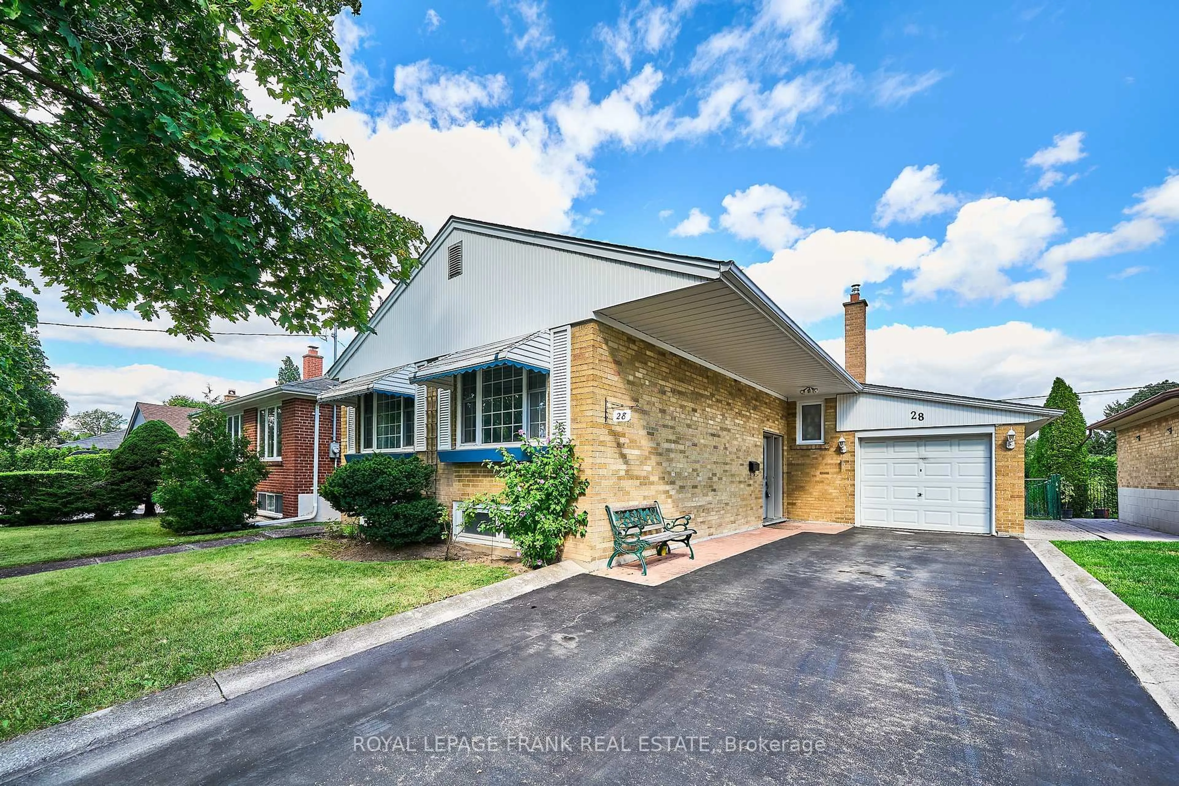 Home with brick exterior material, street for 28 Winnipeg Rd, Toronto Ontario M9P 2E4