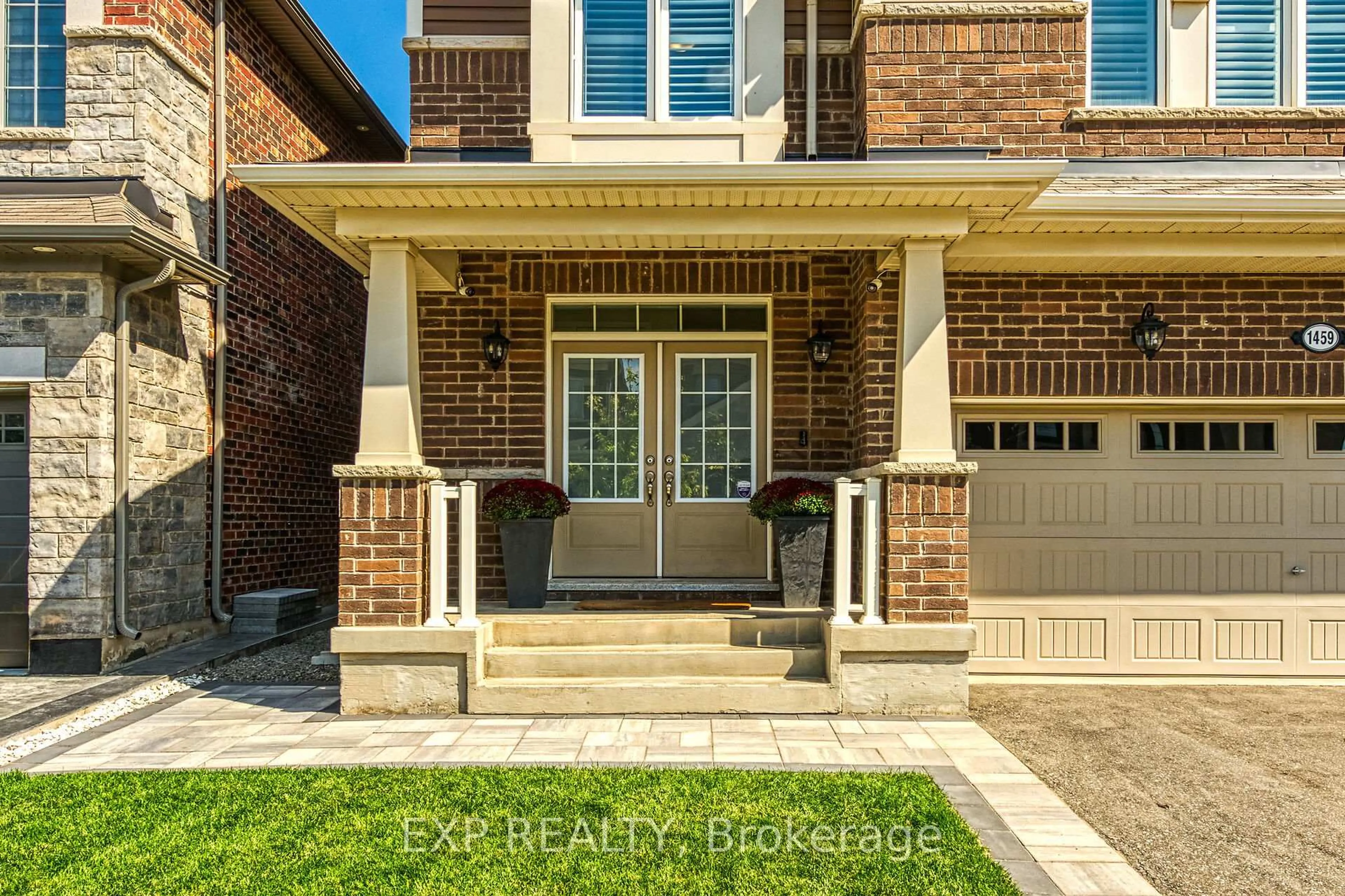 Home with brick exterior material, street for 1459 Sycamore Garden, Milton Ontario L9E 1P7