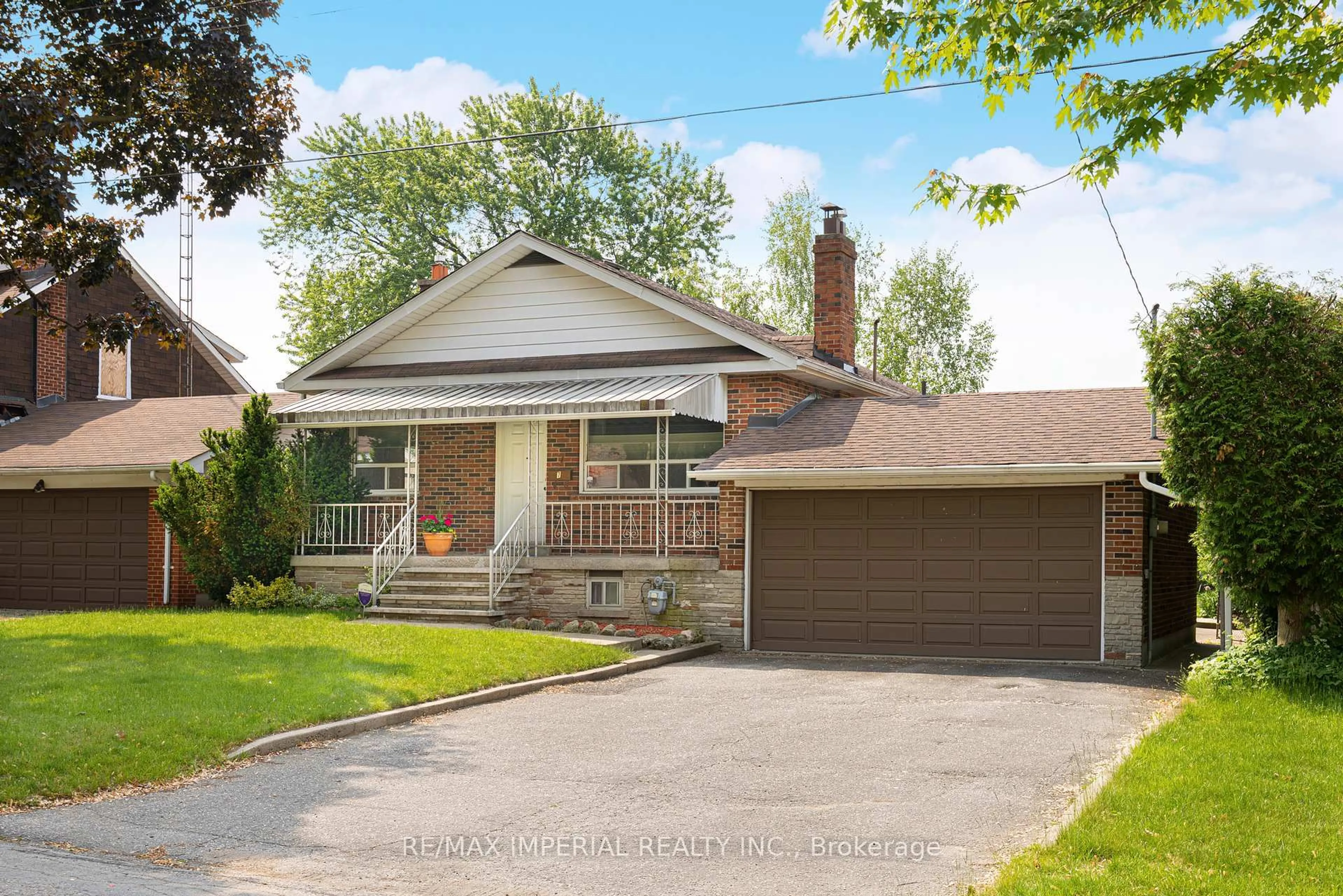 Home with brick exterior material, street for 7 Doddington Dr, Toronto Ontario M8Y 1S3