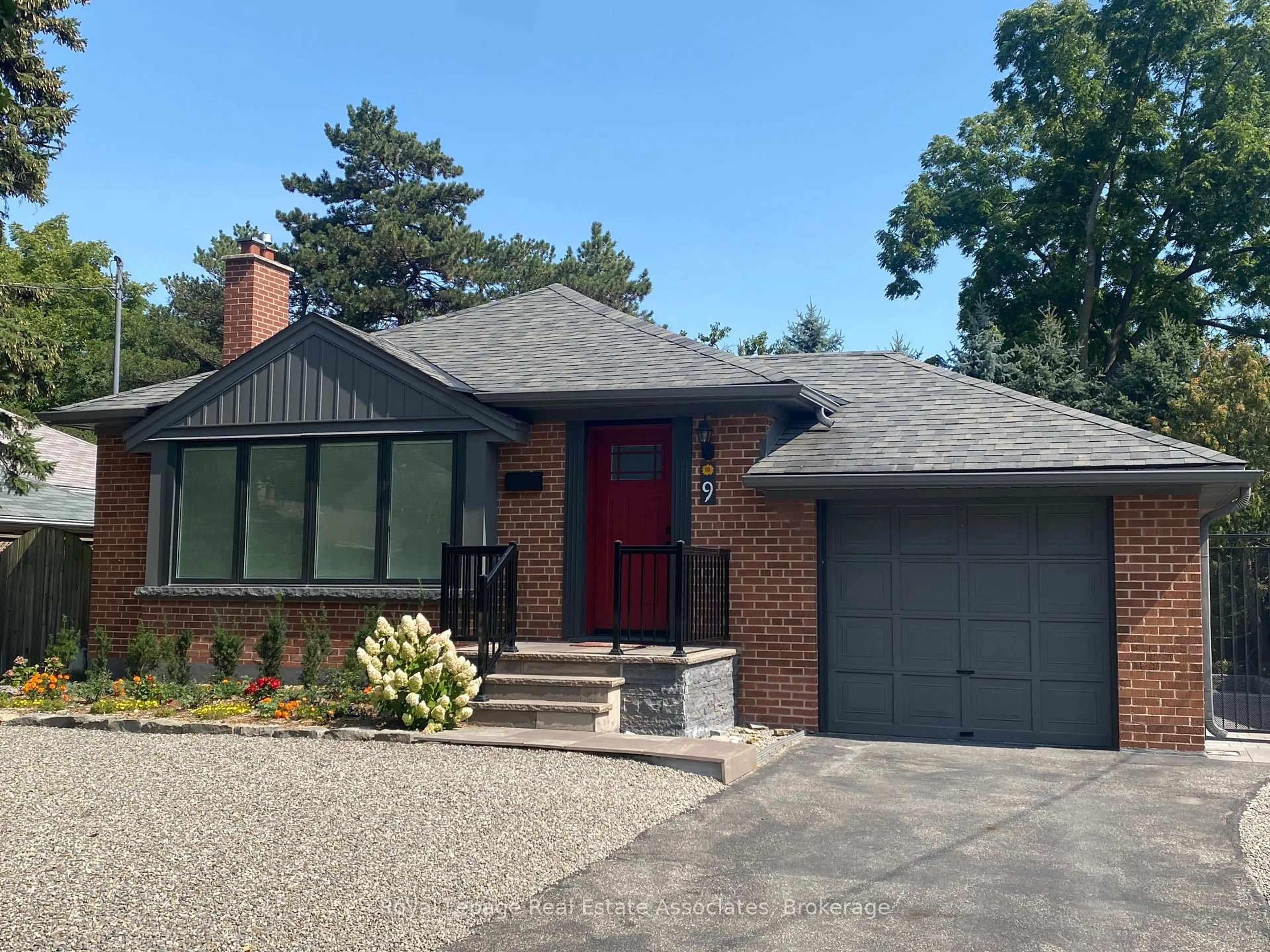 Home with brick exterior material, street for 9 Sevenoaks Ave, Toronto Ontario M8Z 3P6