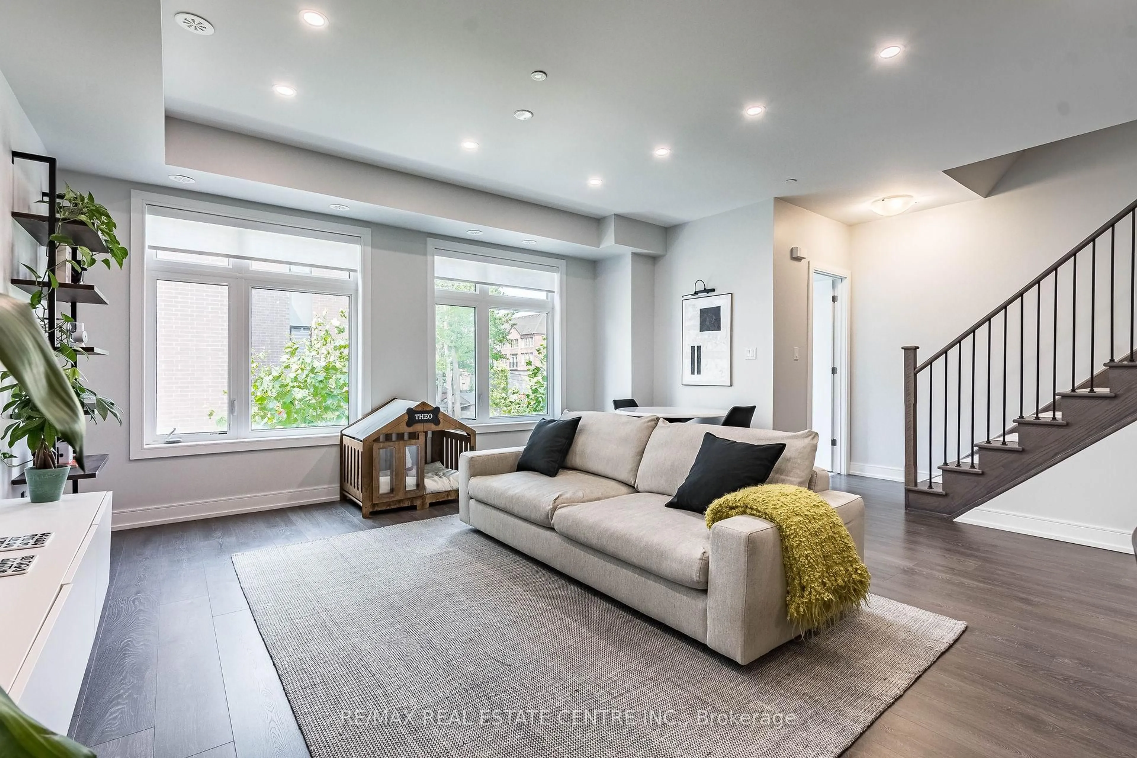 Living room with furniture, unknown for 66 Long Branch Ave #12, Toronto Ontario M8W 3J4