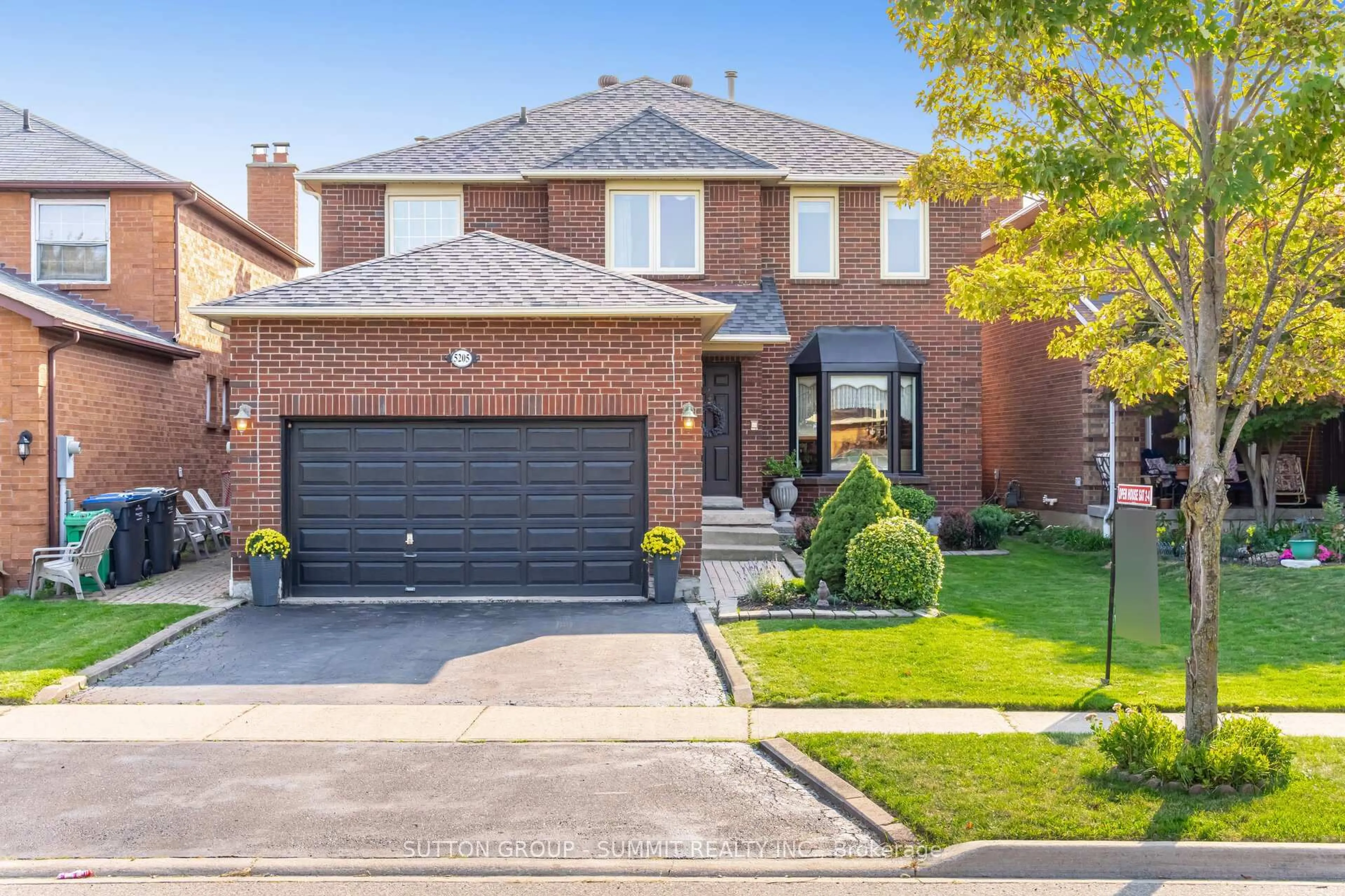 Home with brick exterior material, street for 5205 Swiftcurrent Tr, Mississauga Ontario L5R 2H9