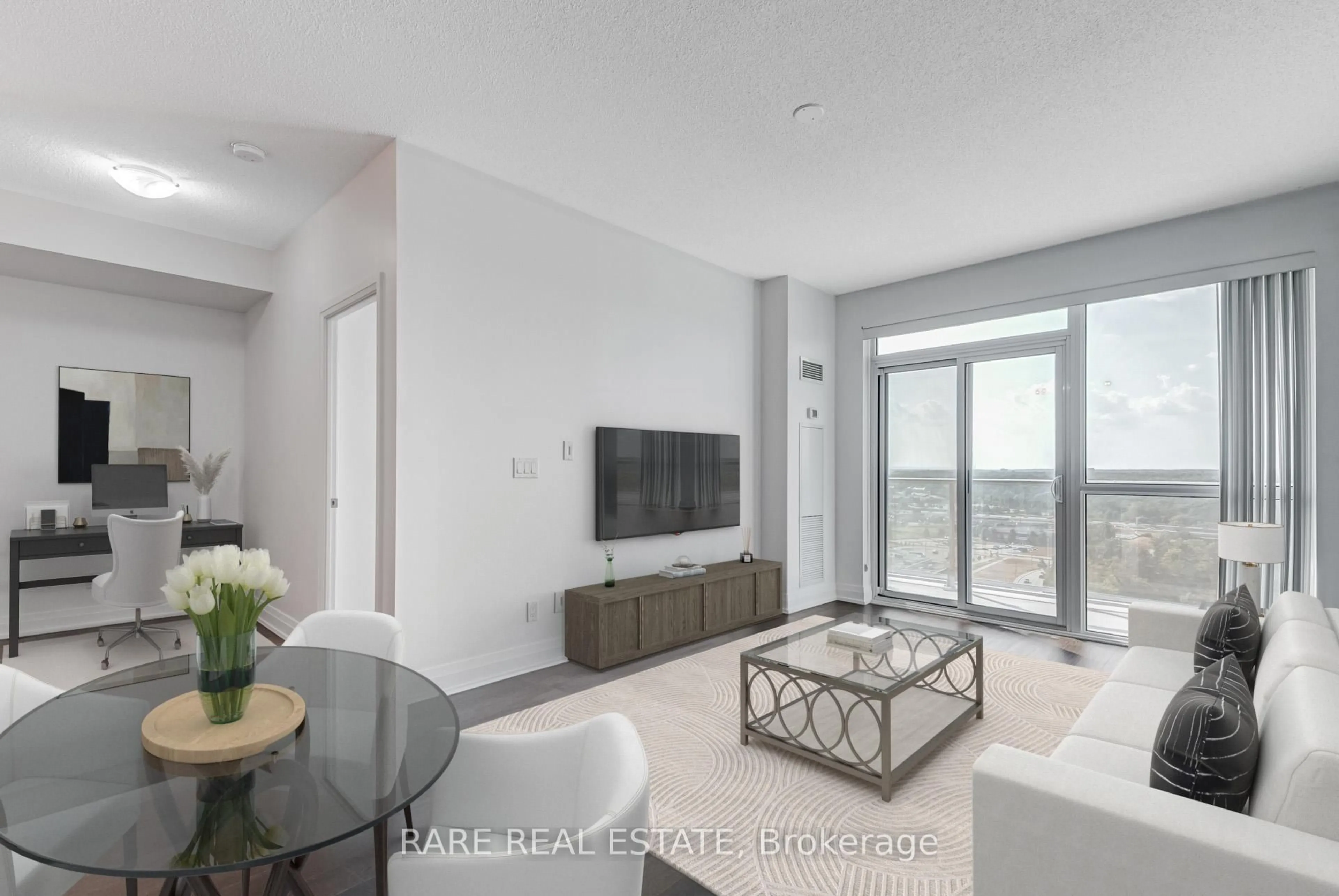 Living room with furniture, unknown for 65 Speers Rd #1901, Oakville Ontario L6K 0J1