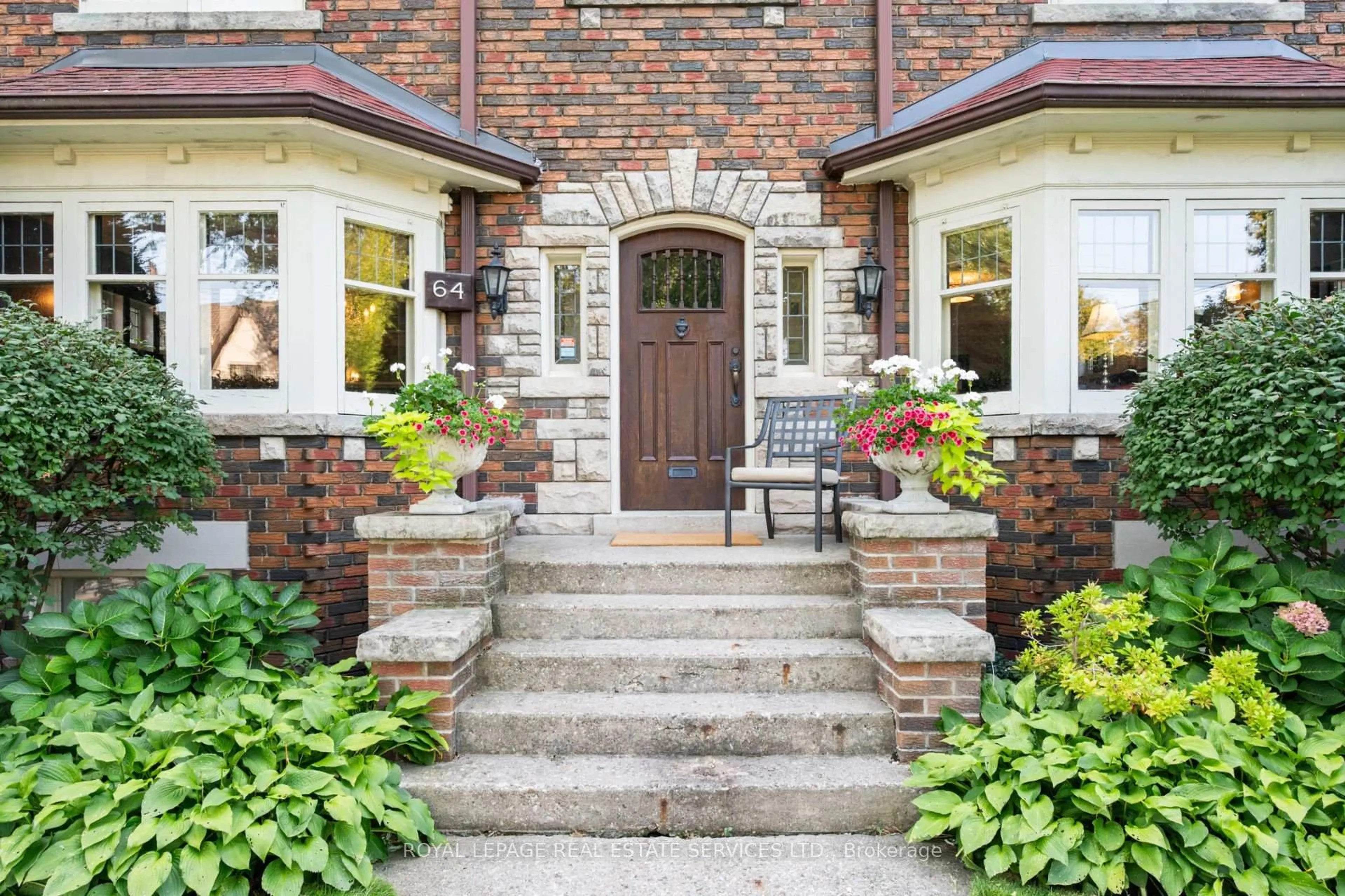 Home with brick exterior material, street for 64 Grenview Blvd, Toronto Ontario M8X 2K4