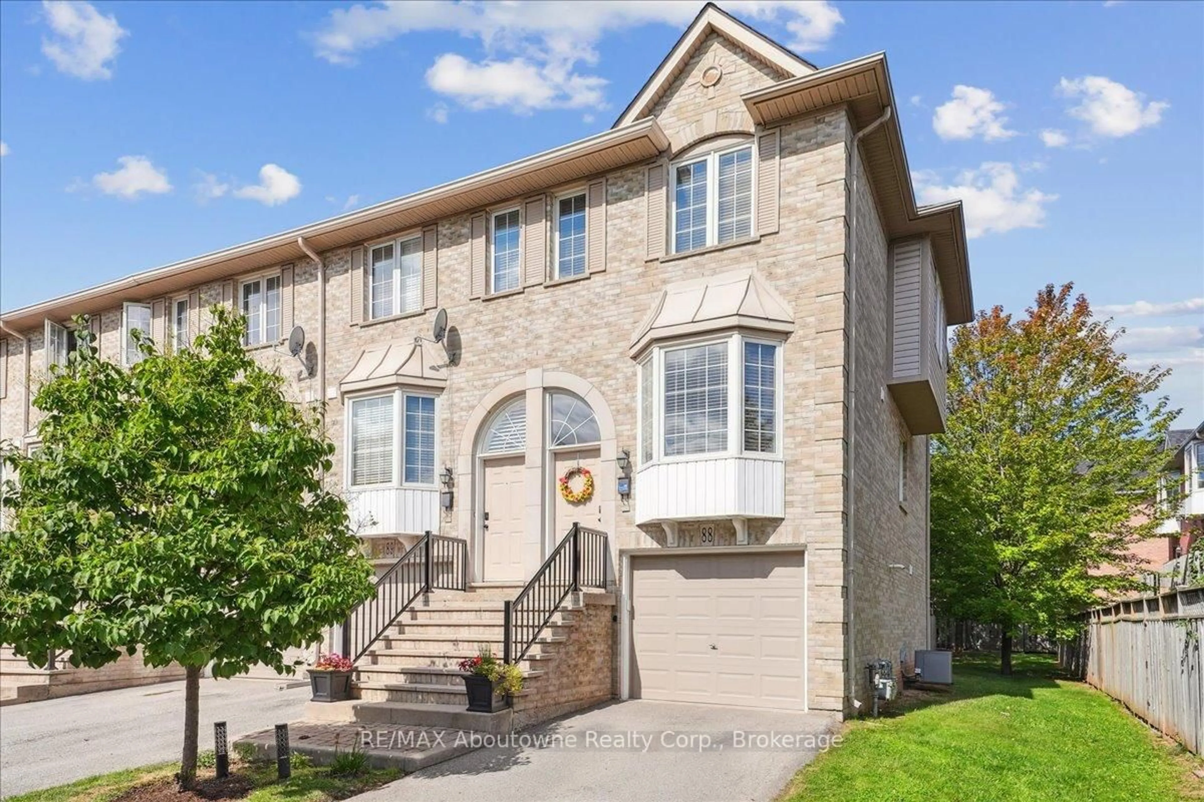 Home with brick exterior material, street for 3480 Upper Middle Rd #88, Burlington Ontario L7M 4S1