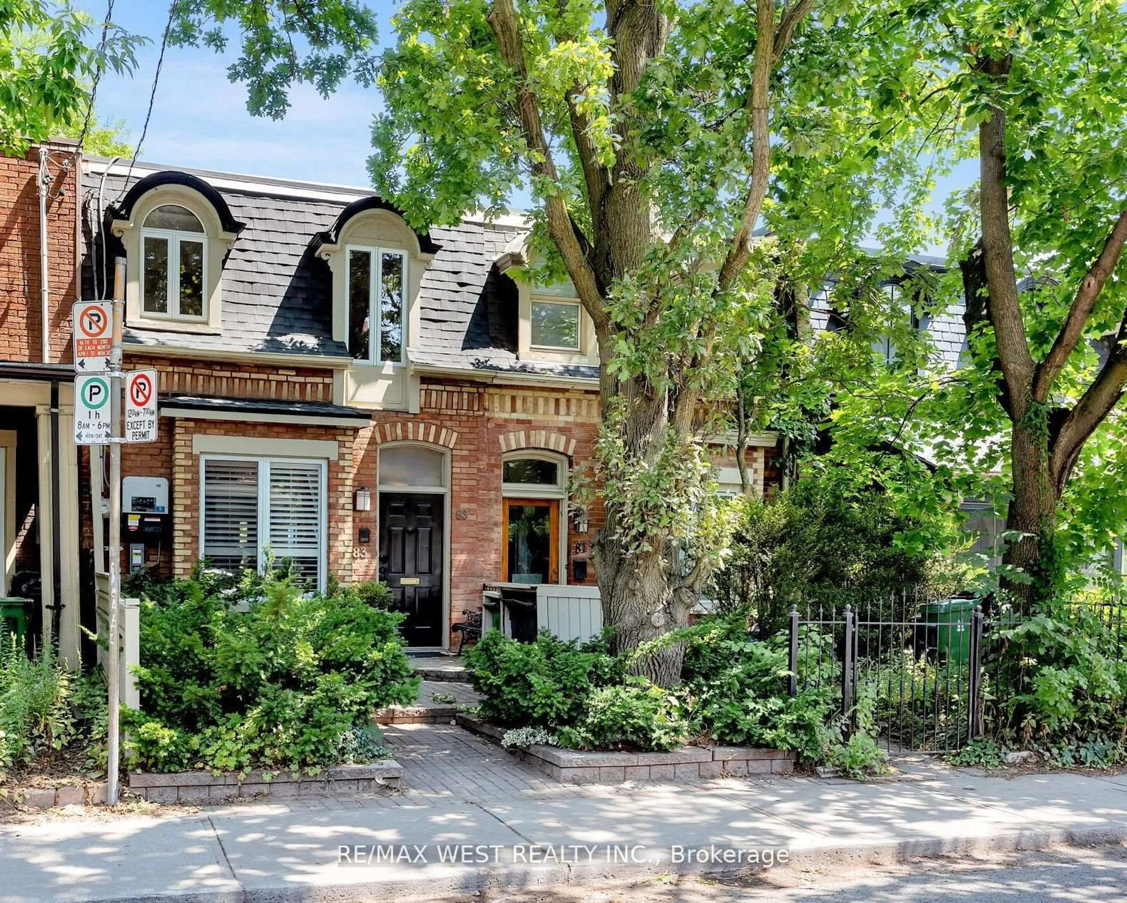 Home with brick exterior material, street for 83 Gwynne Ave, Toronto Ontario M6K 2C5