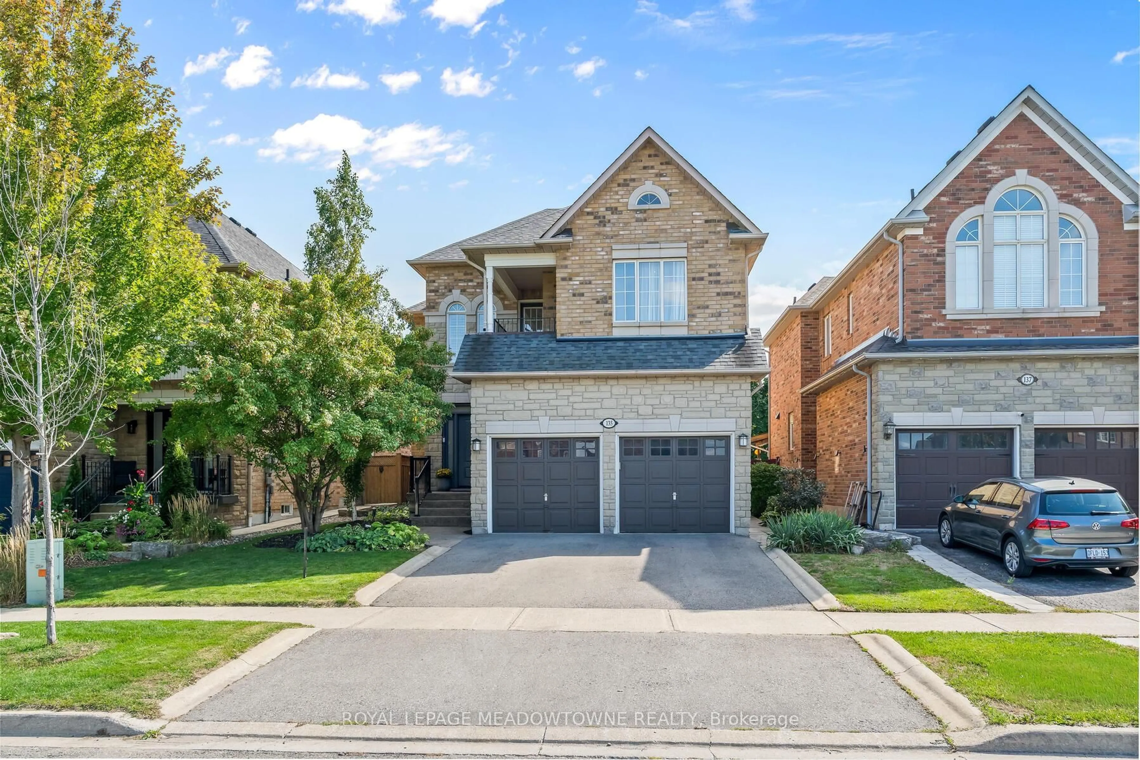 Home with brick exterior material, street for 135 Miller Dr, Halton Hills Ontario L7G 5Y1