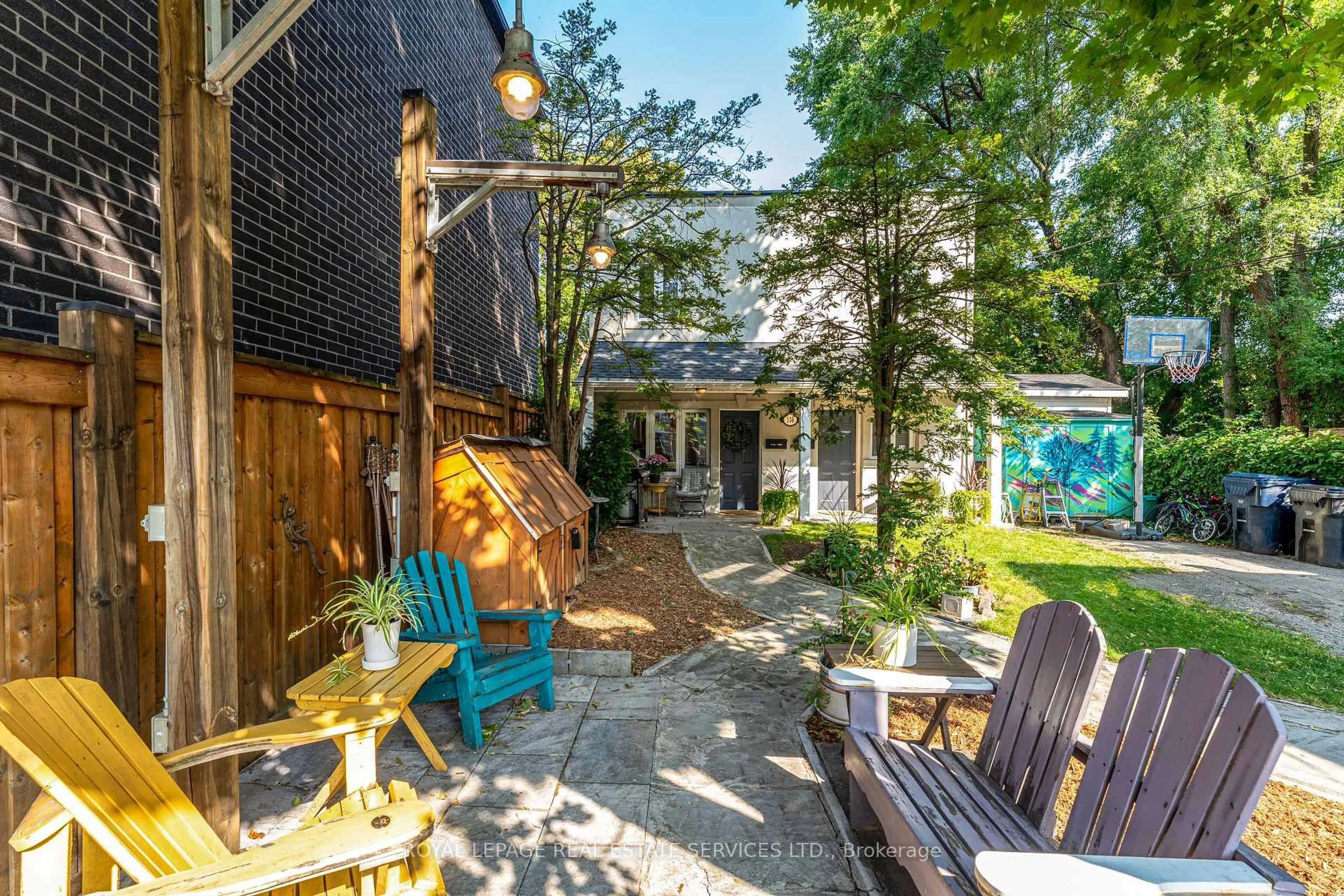 Patio, street for 150 Stanley Ave, Toronto Ontario M8V 1N9