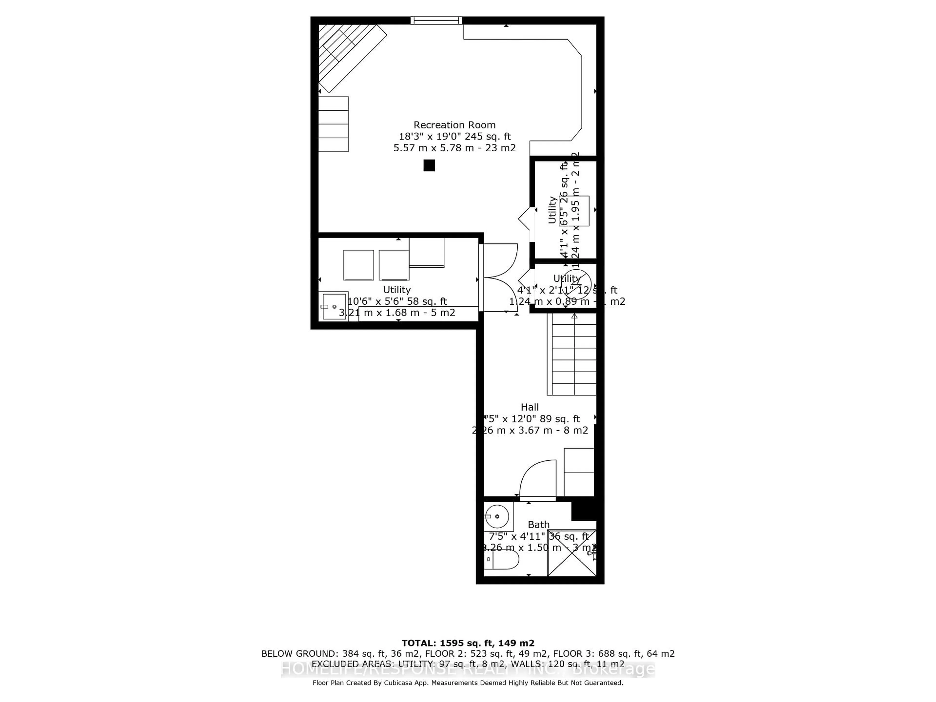 Floor plan for 2120 Rathburn Rd #134, Mississauga Ontario L4W 2S8