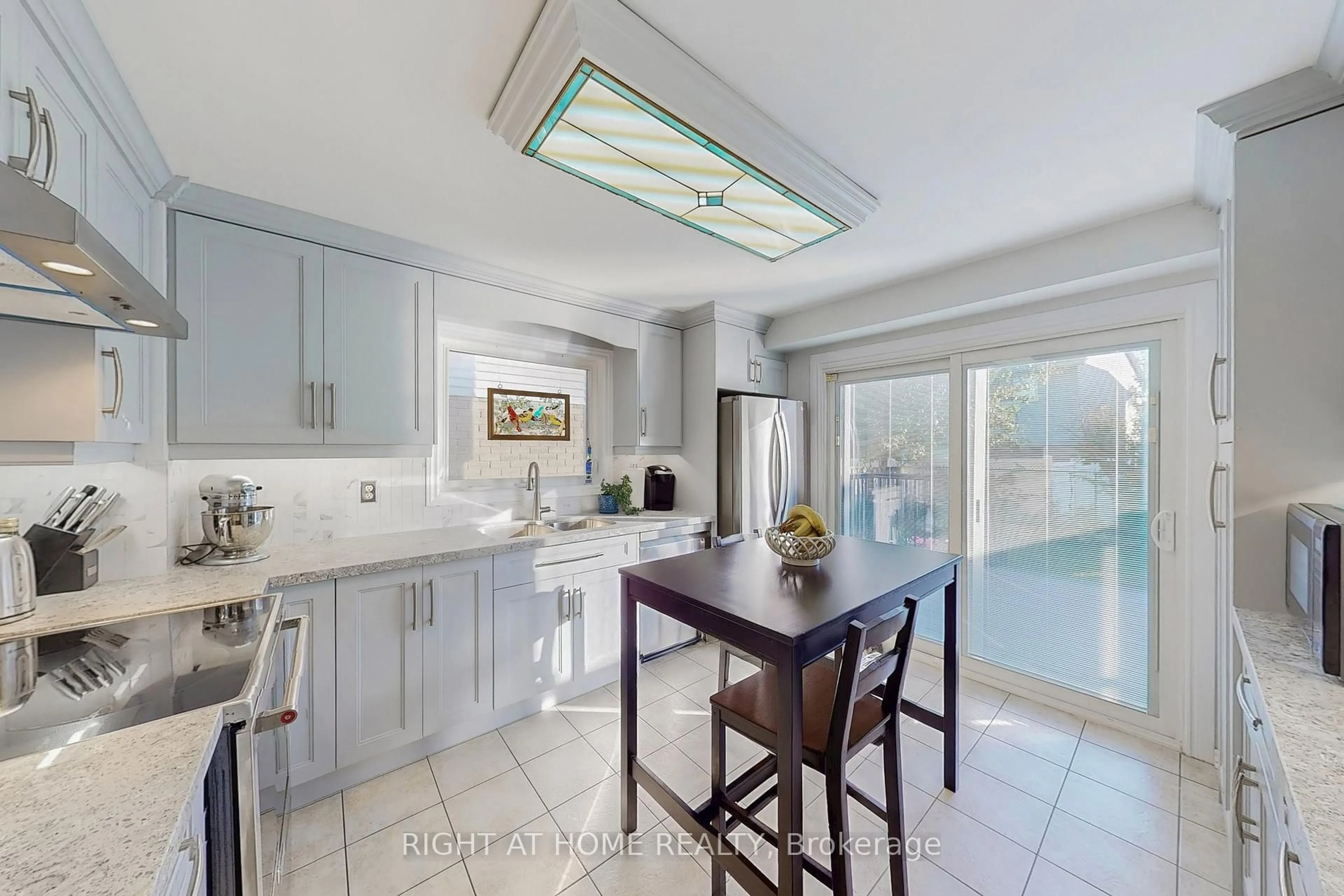 Contemporary kitchen, ceramic/tile floor for 23 Nutmeg St, Brampton Ontario L6S 4A7