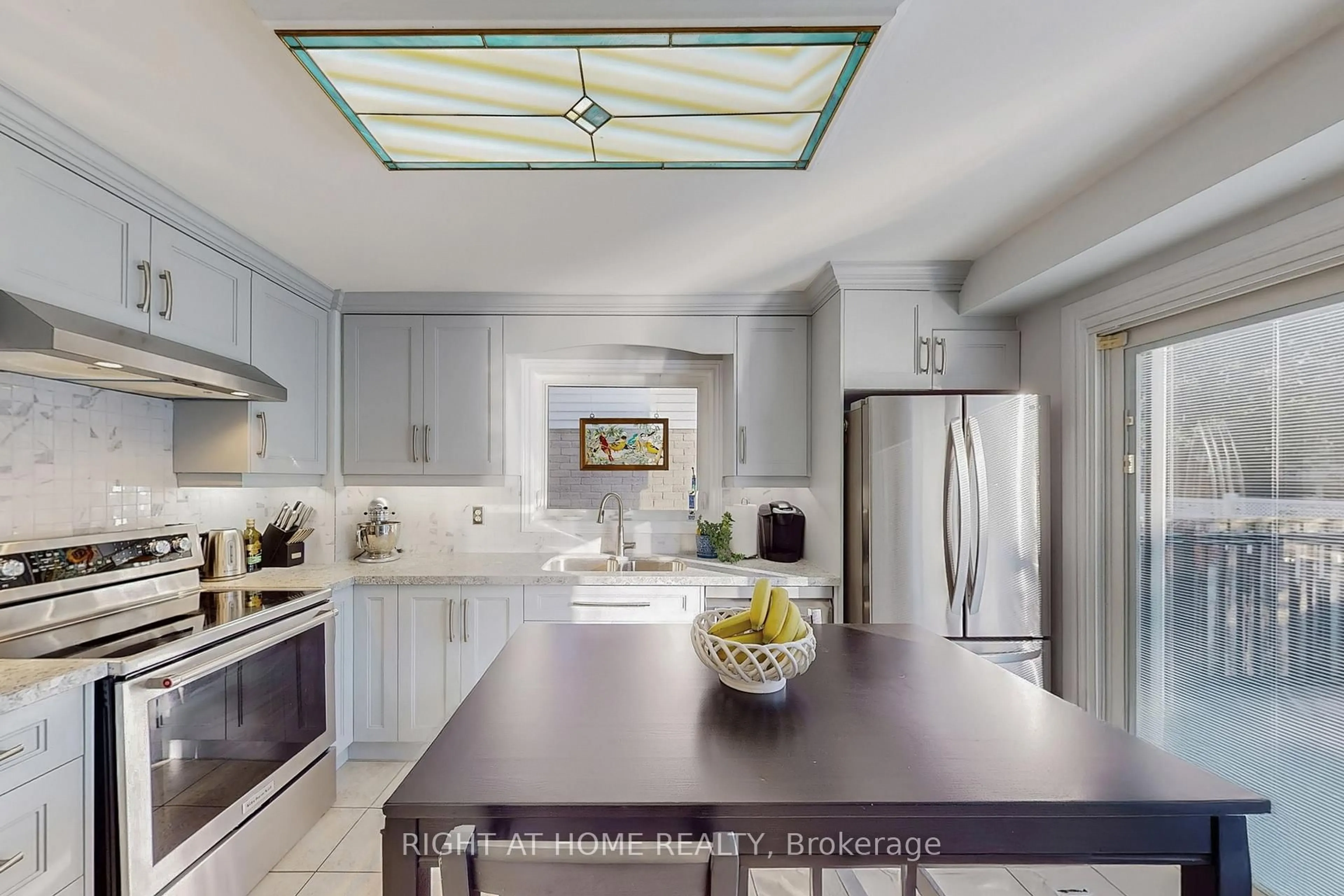 Contemporary kitchen, ceramic/tile floor for 23 Nutmeg St, Brampton Ontario L6S 4A7