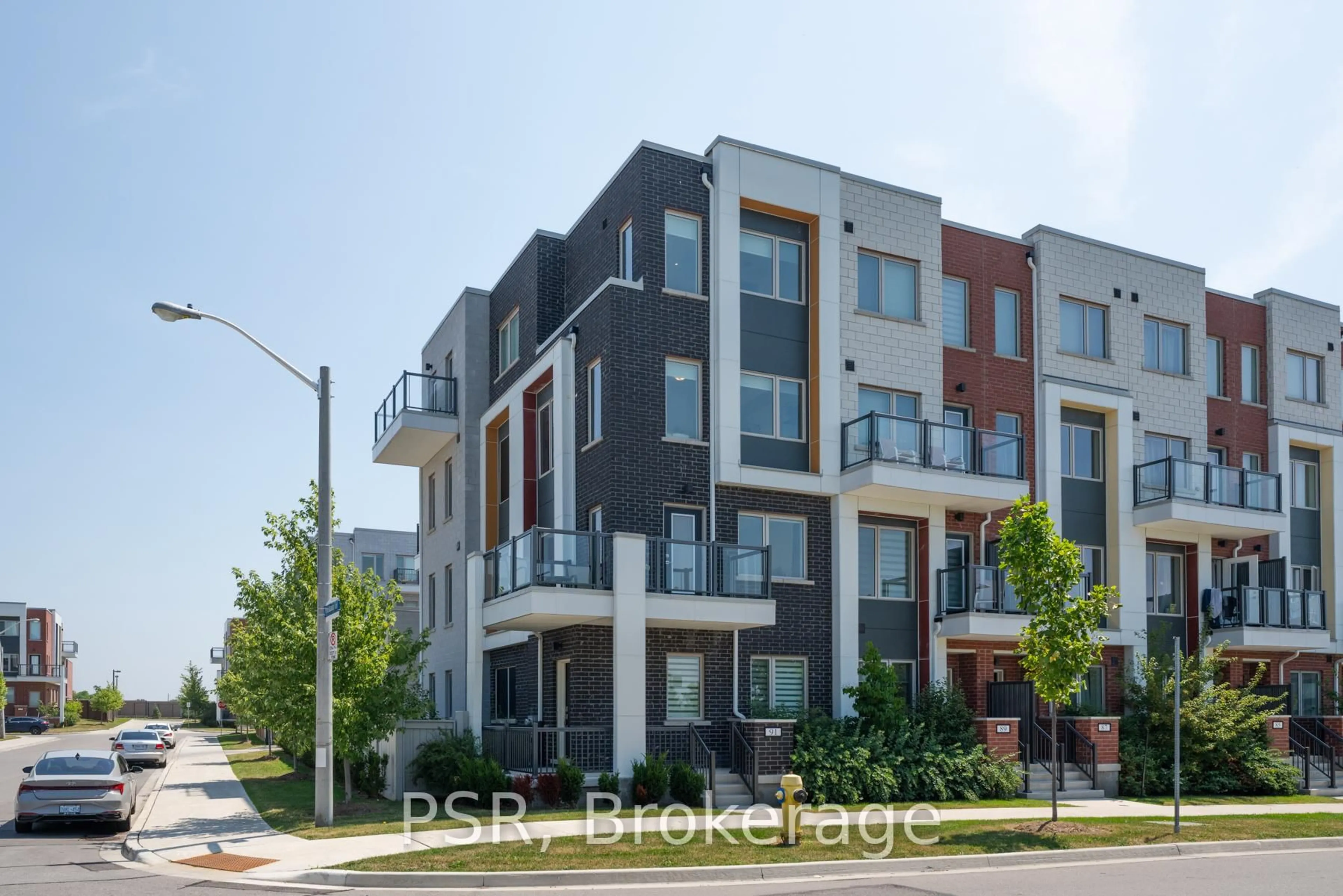 Home with brick exterior material, street for 91 Frederick Tisdale Dr, Toronto Ontario M3K 0C6