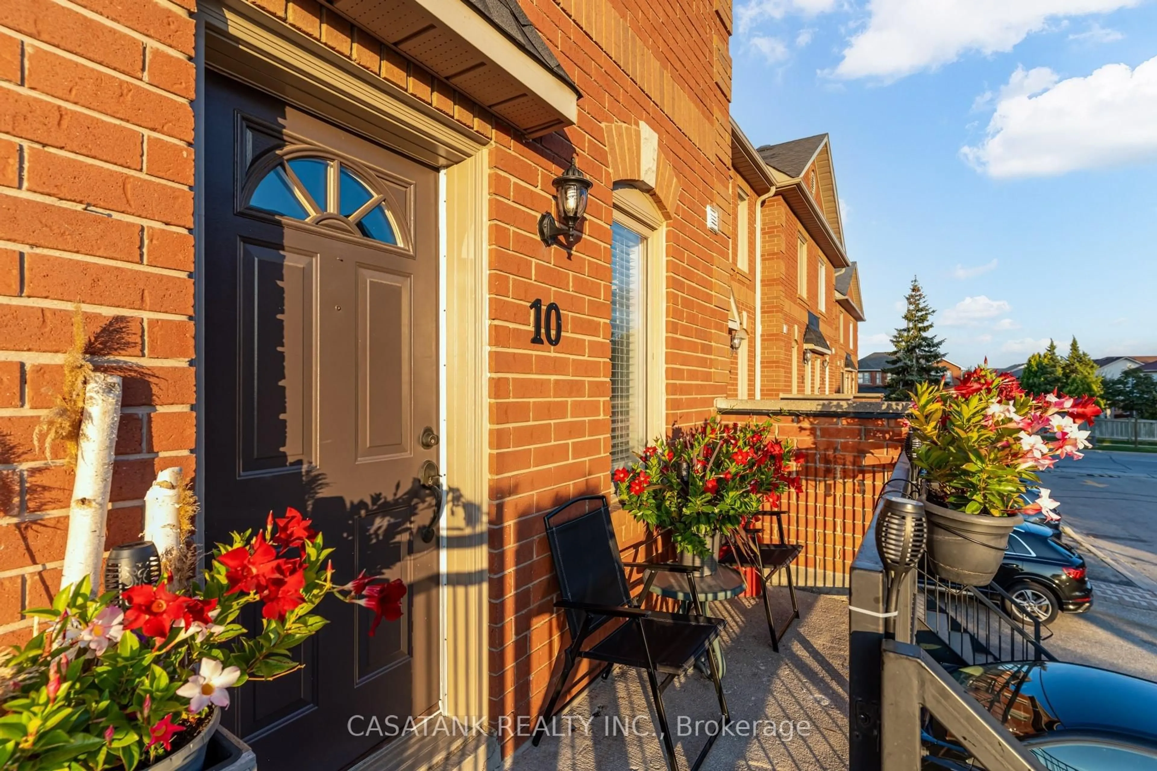 Home with brick exterior material, street for 3895 Doug Leavens Blvd #10, Mississauga Ontario L5N 7G1