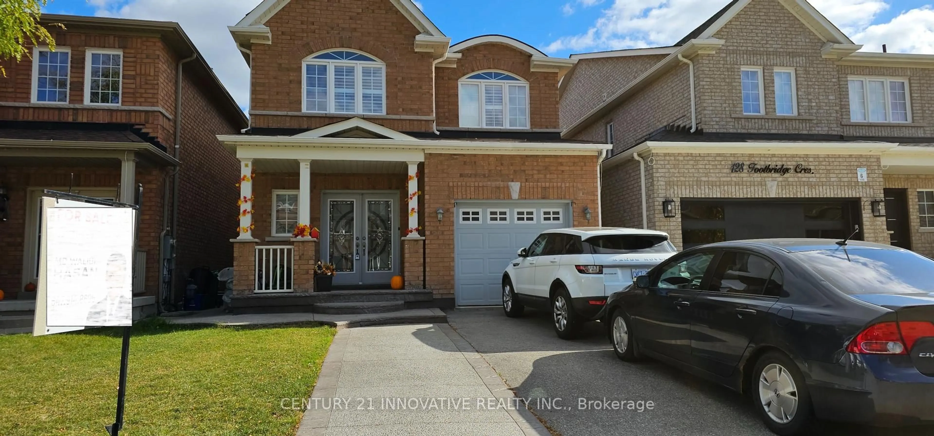 Home with brick exterior material, street for 126 Footbridge Cres, Brampton Ontario L6R 0T9