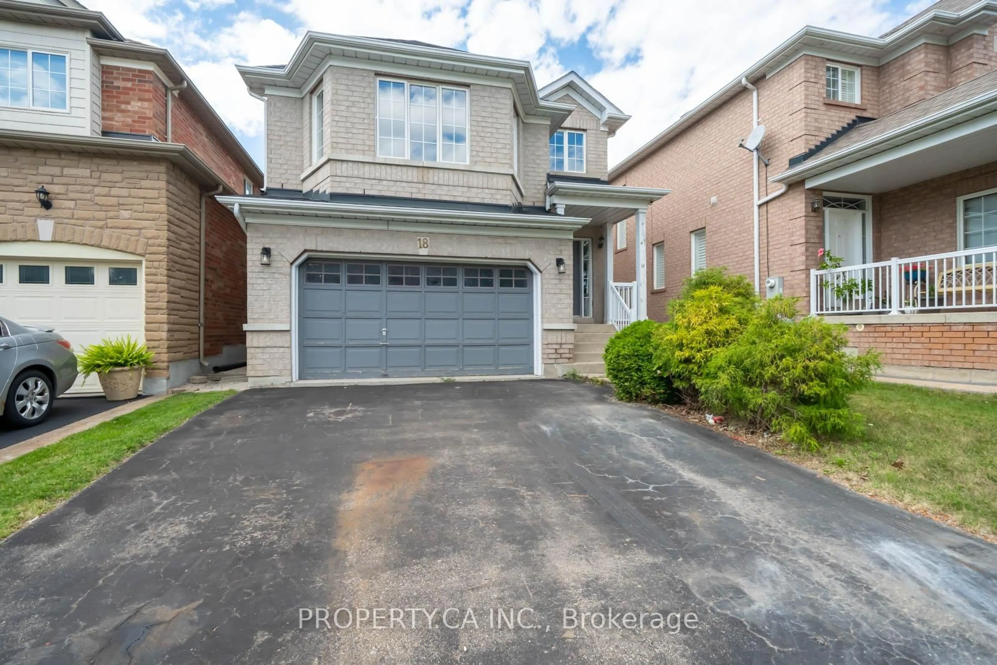 Home with brick exterior material, street for 18 Cobbler St, Brampton Ontario L6X 4T5
