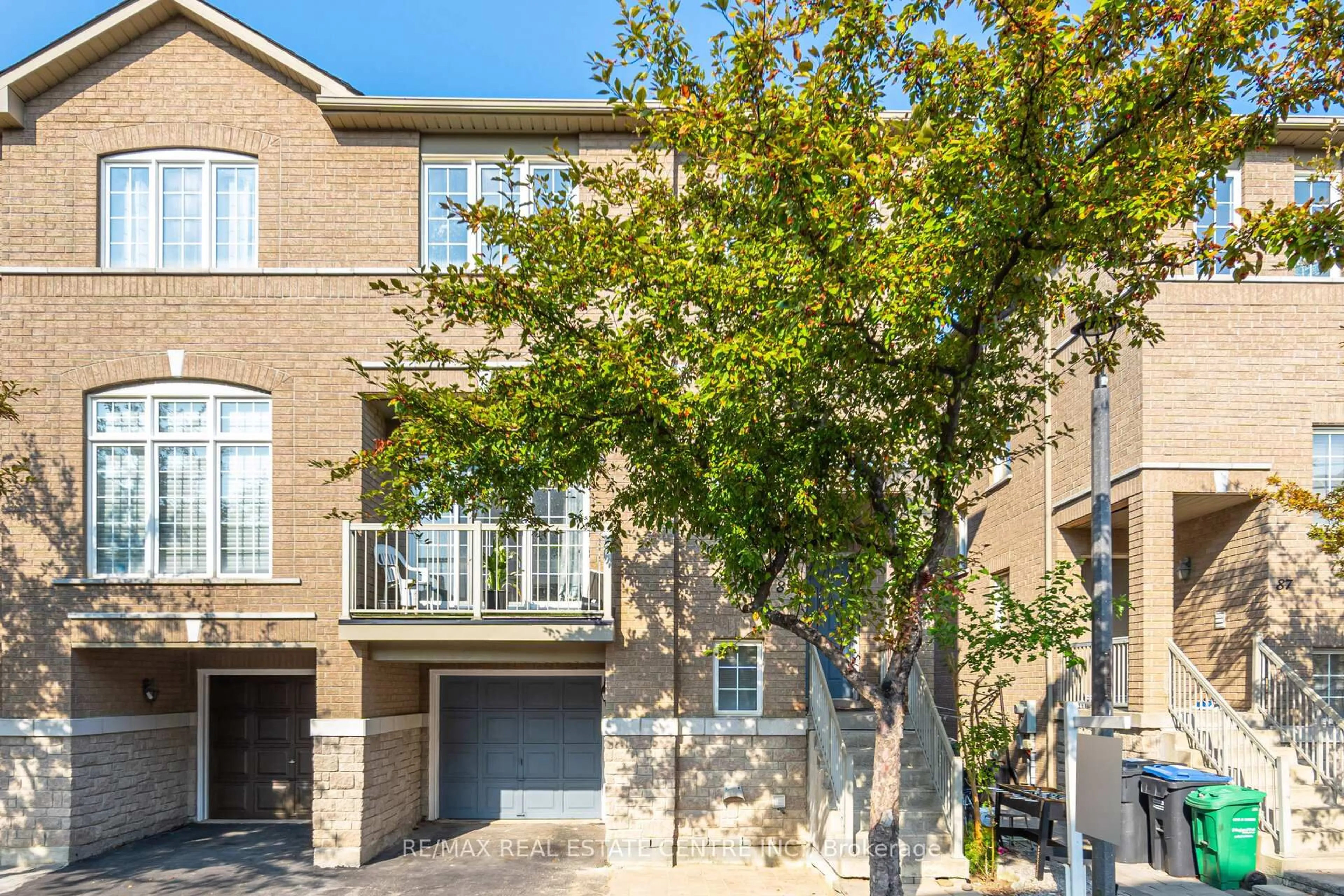Home with brick exterior material, street for 7155 Magistrate Terr #89, Mississauga Ontario L5W 1Y8