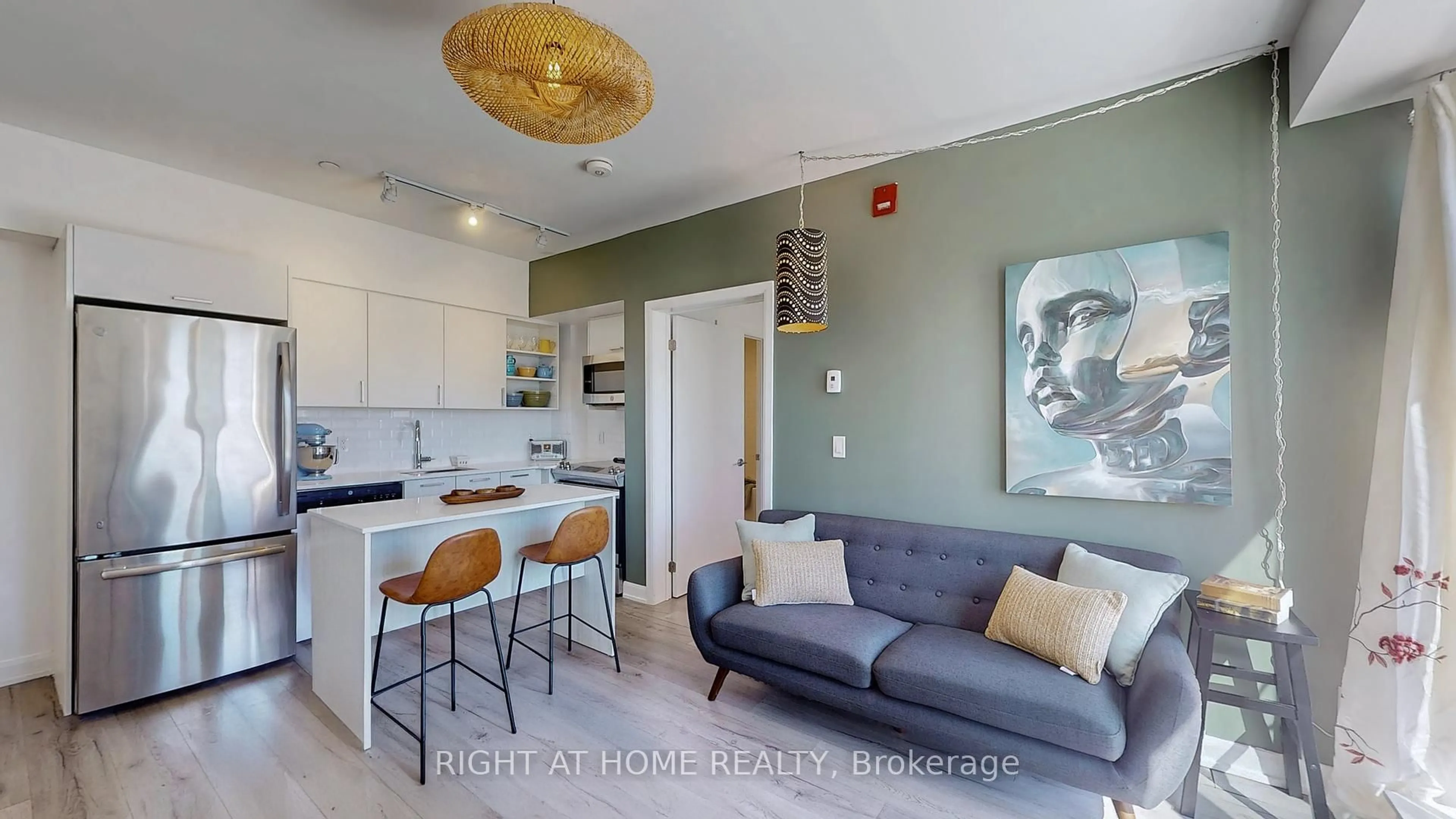 Open concept kitchen, unknown for 385 Osler St #202, Toronto Ontario M6N 2Z4