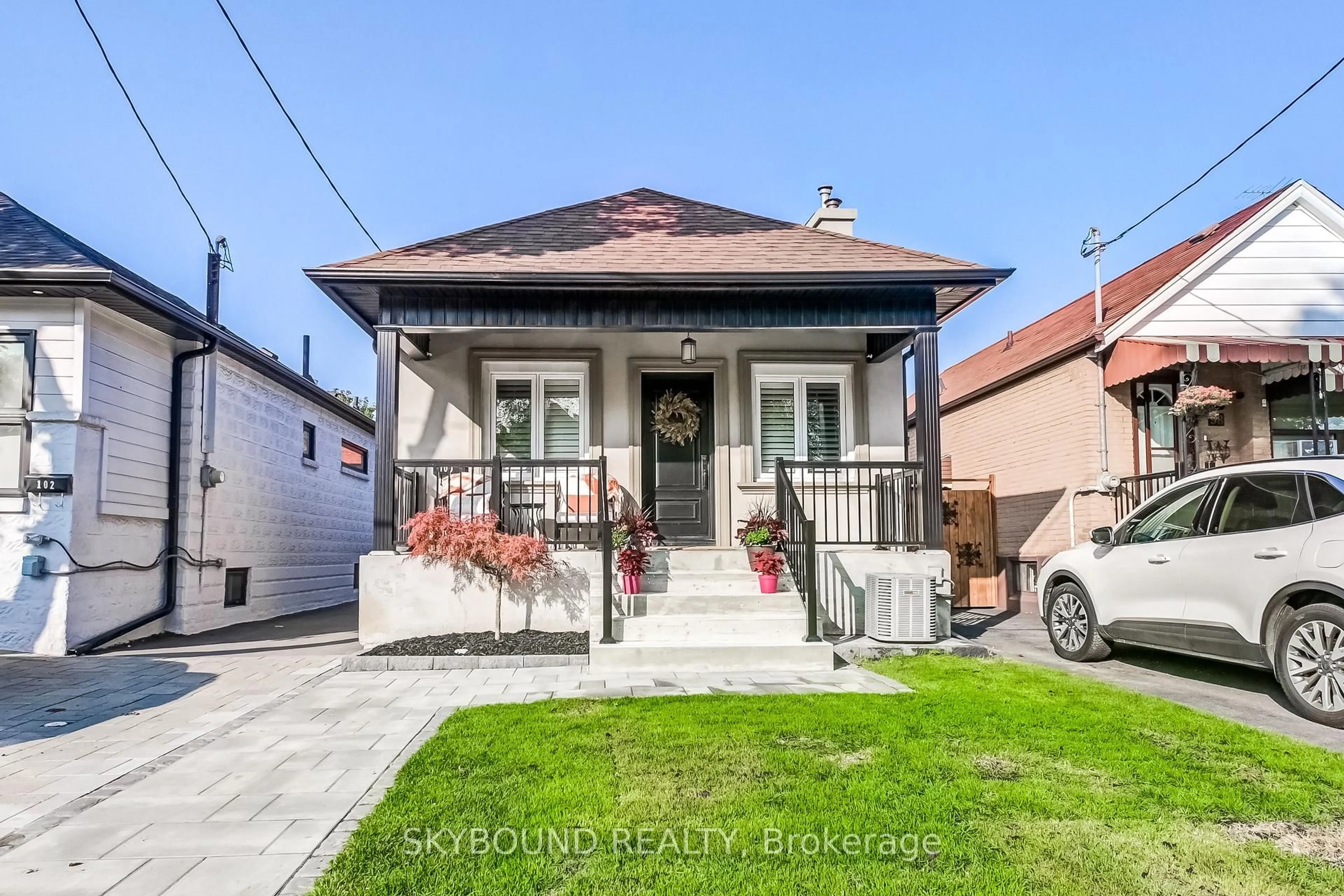 Home with brick exterior material, street for 100 Florence Cres, Toronto Ontario M6N 4E5