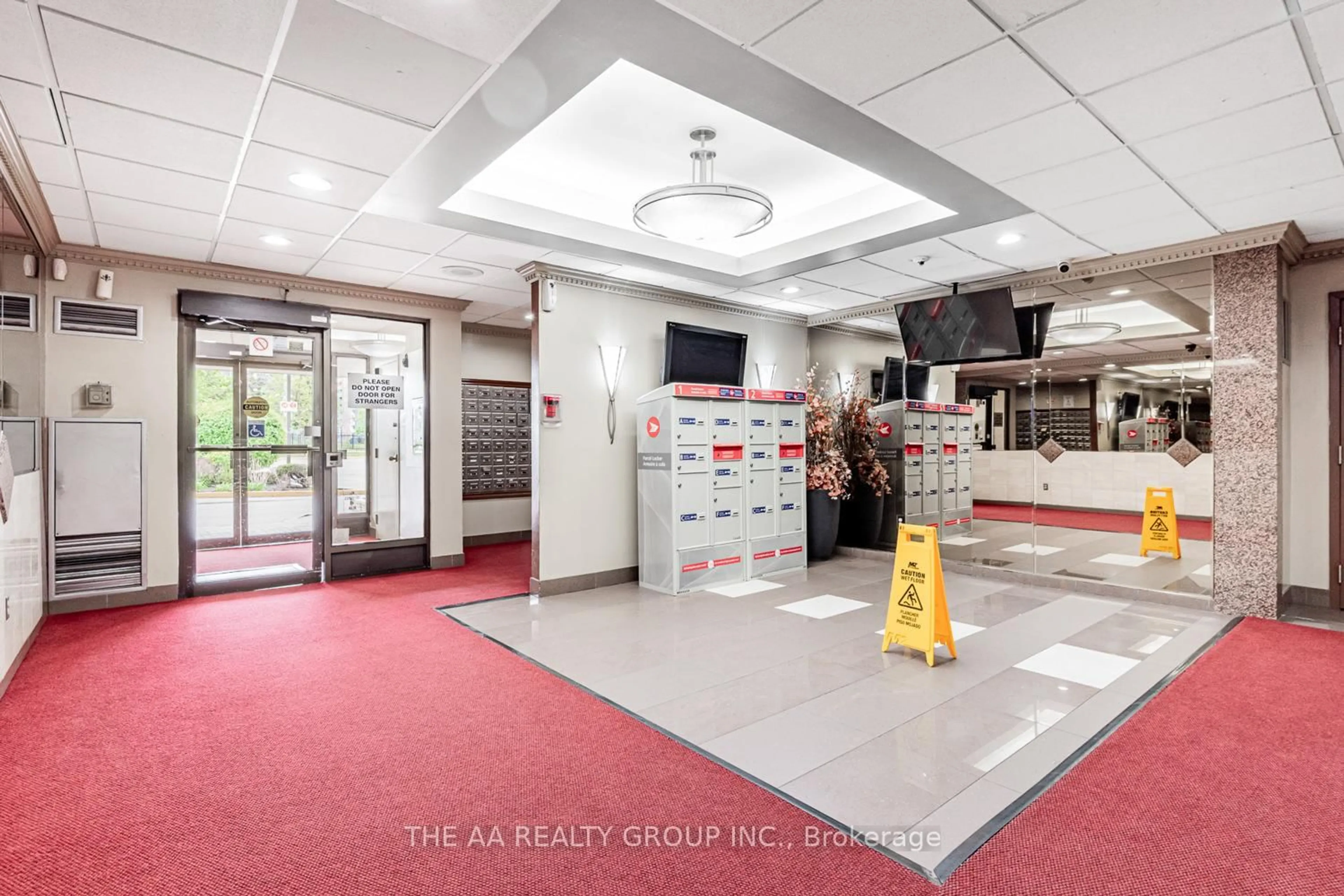Lobby for 21 Markbrook Lane #1004, Toronto Ontario M9V 5E4