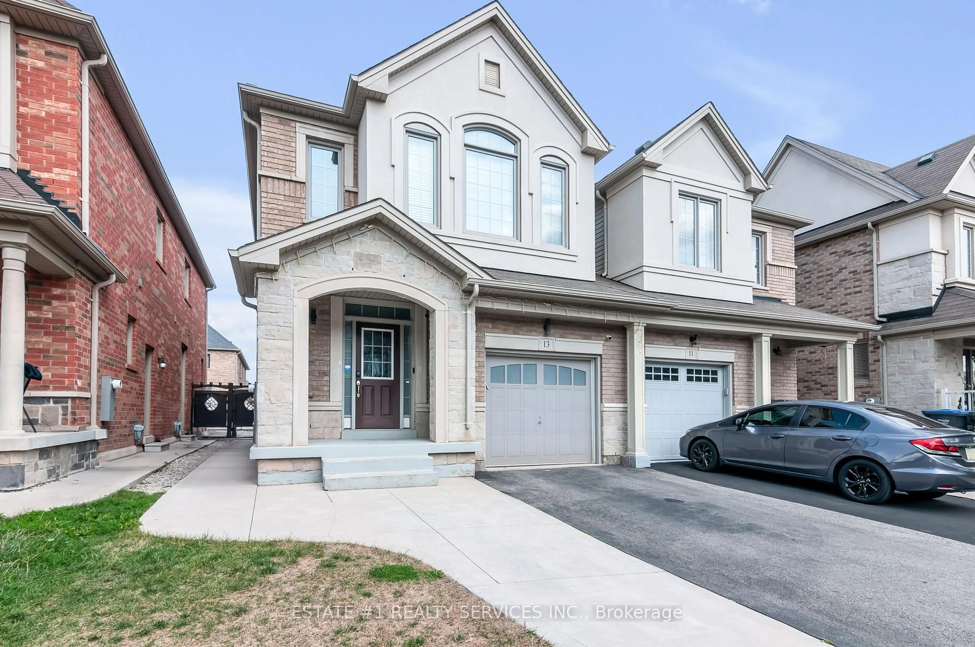 Home with brick exterior material, street for 13 Andretti Cres, Brampton Ontario L6X 5G7