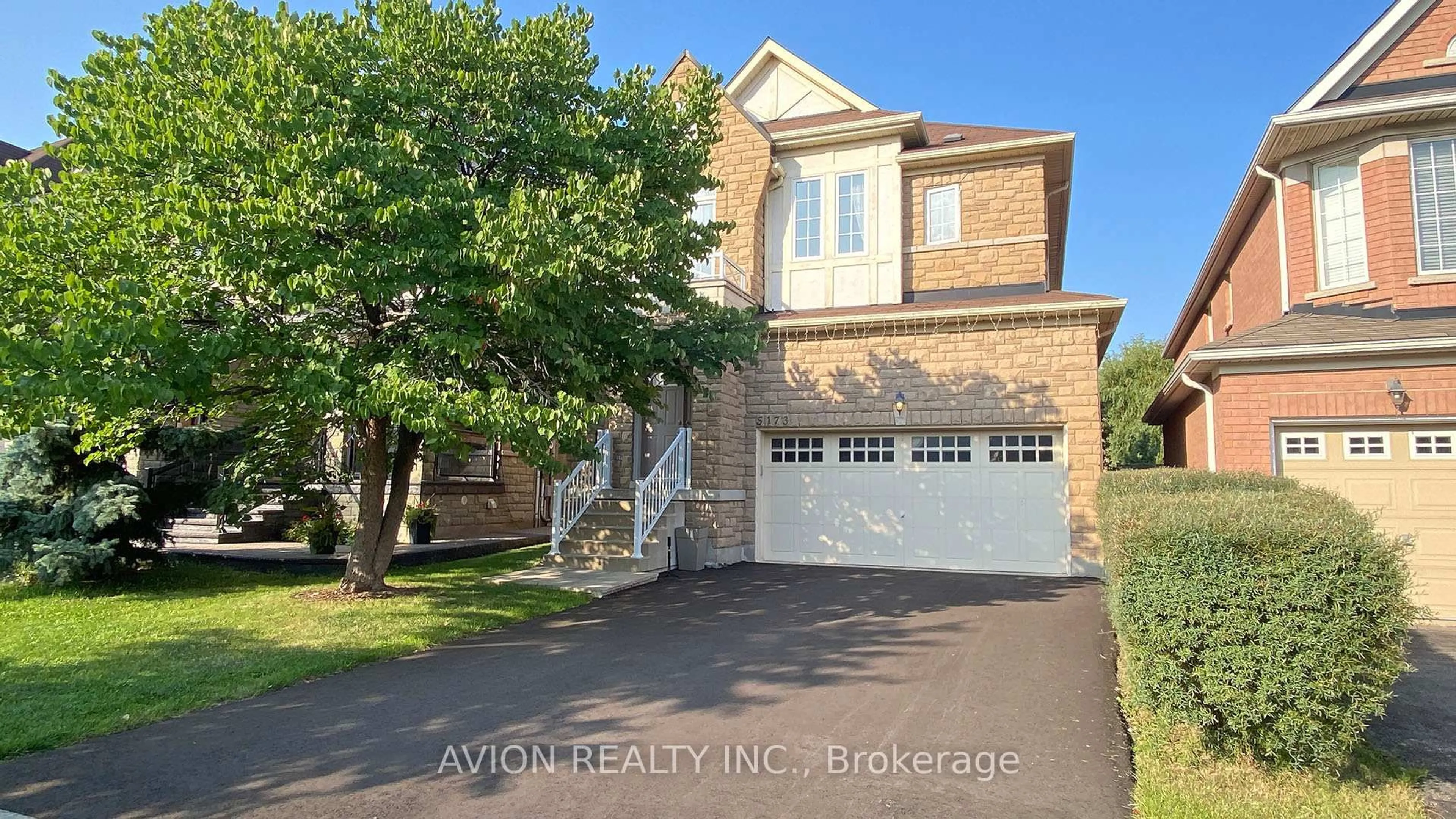 Home with brick exterior material, street for 5173 Churchill Meadows Blvd, Mississauga Ontario L5M 8B7
