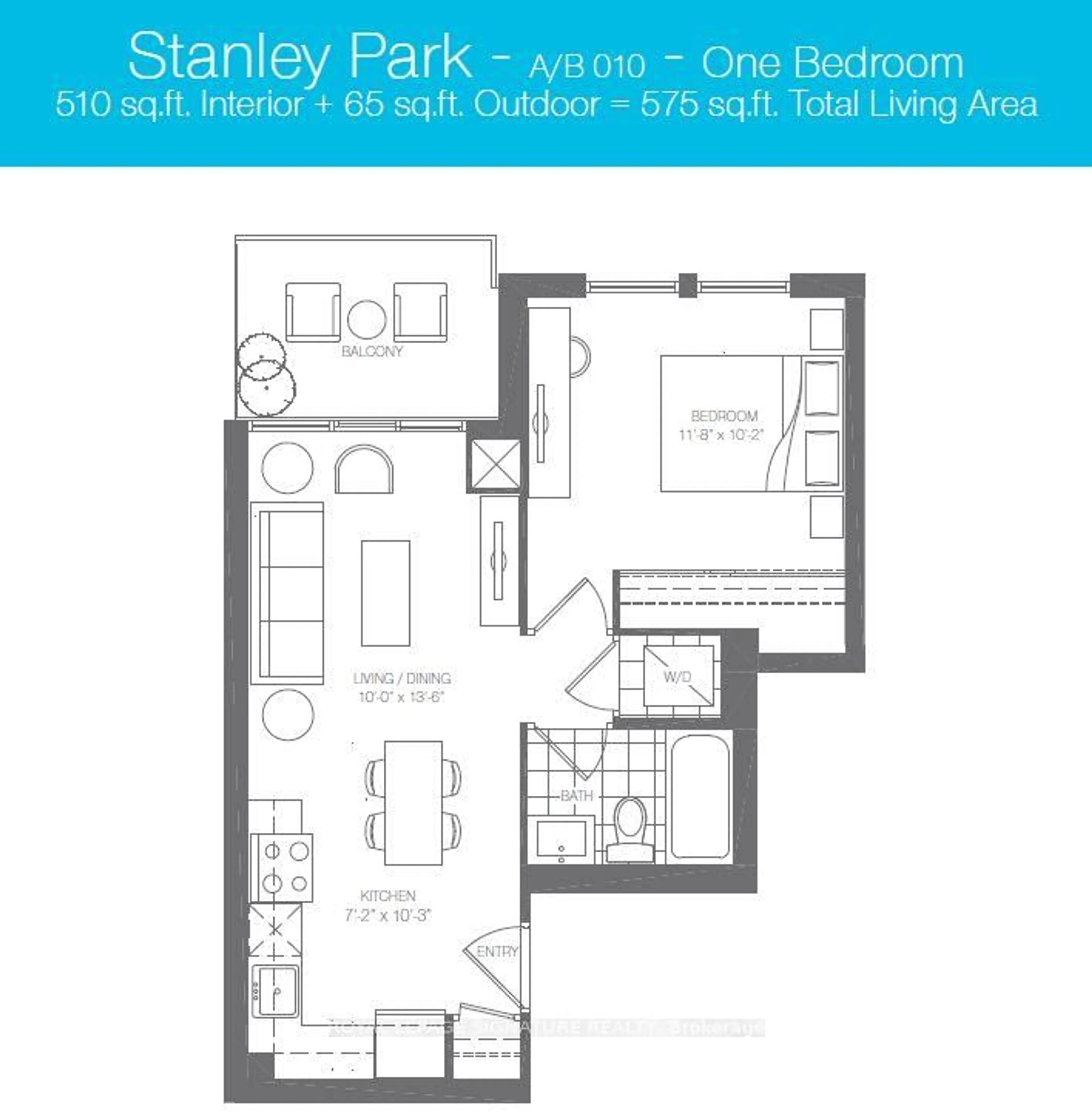 Floor plan for 15 Zorra St #201, Toronto Ontario M8Z 0C1
