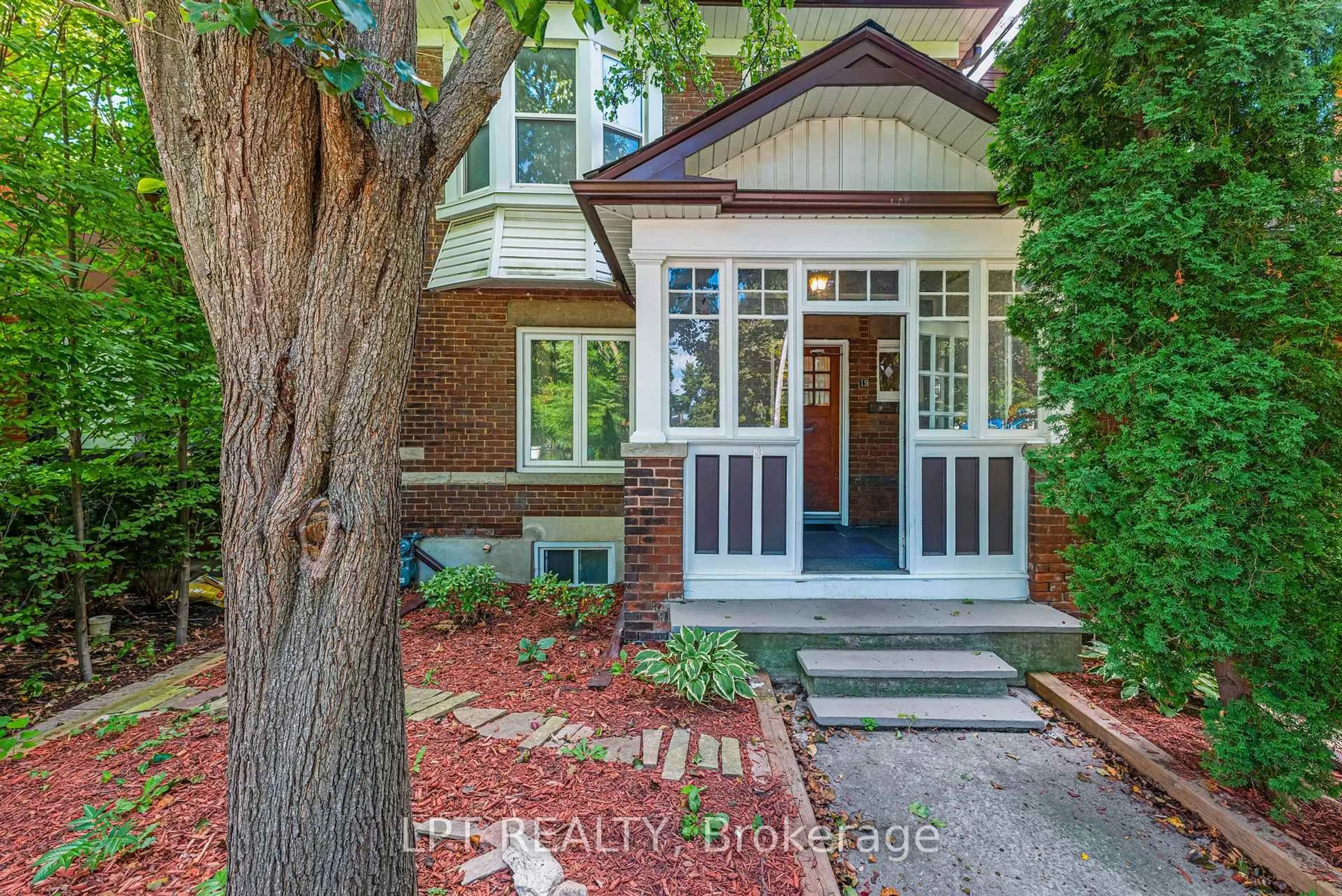 Home with brick exterior material, street for 19 Marmaduke St, Toronto Ontario M6R 1T1