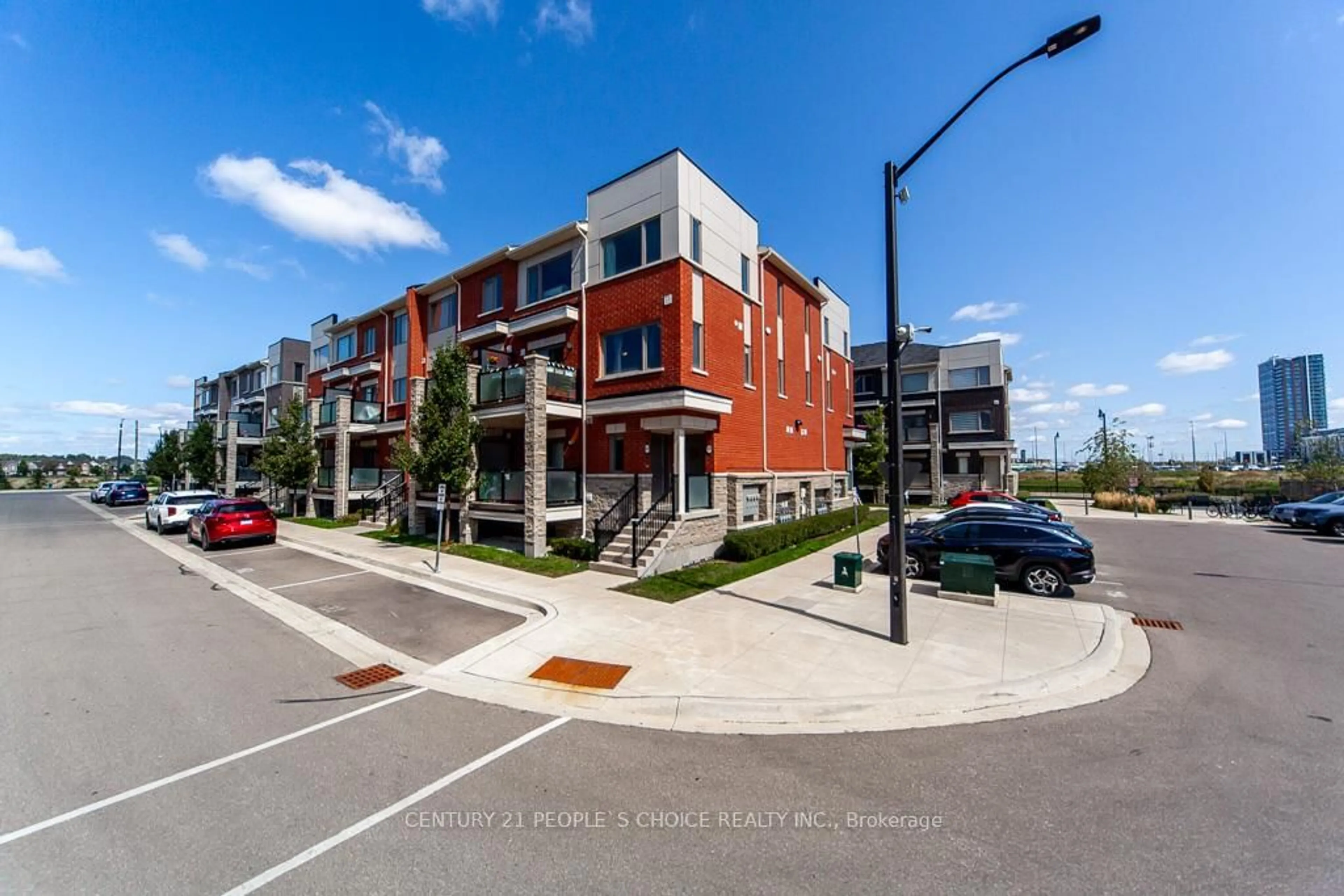 A pic from outside/outdoor area/front of a property/back of a property/a pic from drone, street for 250 Lagerfeld Dr #12, Brampton Ontario L7A 5G9