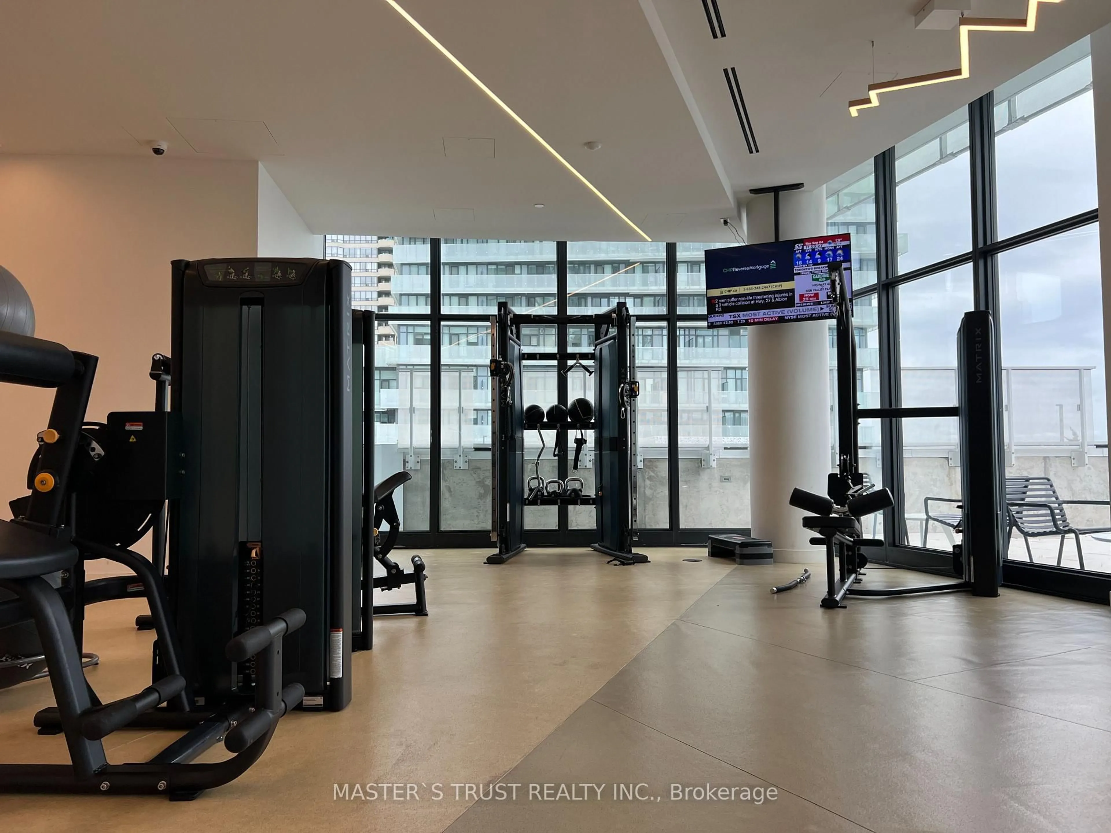 Gym or fitness room for 3900 Confederation Pkwy #5207, Mississauga Ontario L5B 0M3