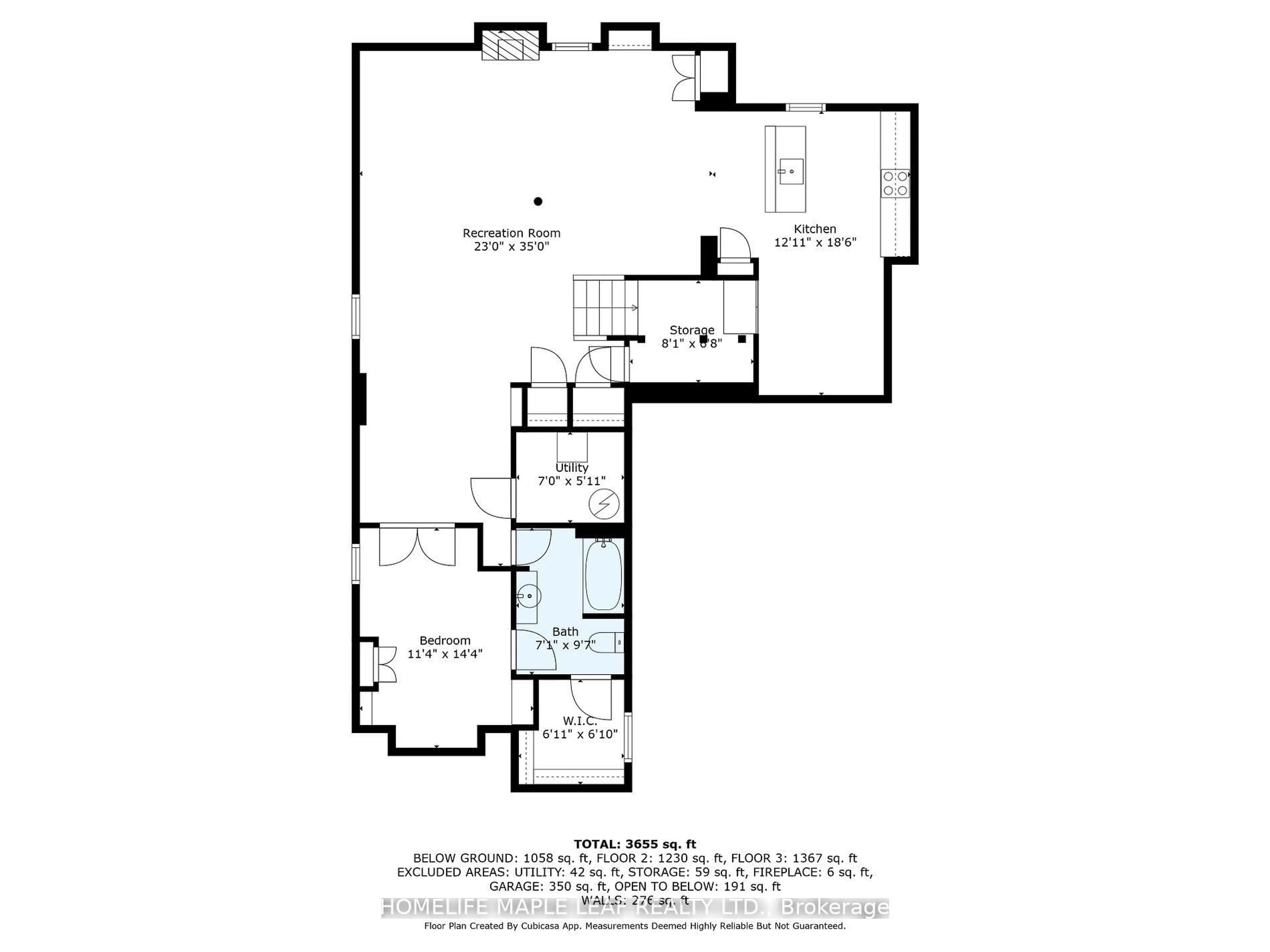 Floor plan for 18 Regis Circ, Brampton Ontario L6P 1Y8