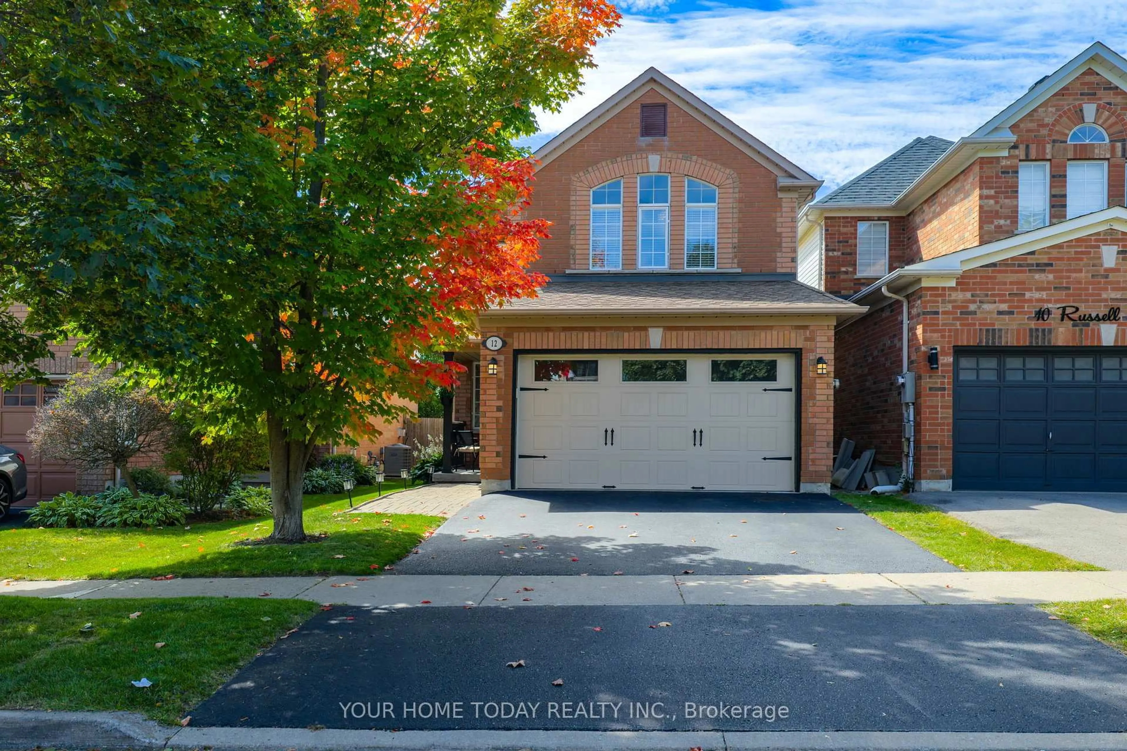 Home with brick exterior material, street for 12 Russell St, Halton Hills Ontario L7G 5Y7