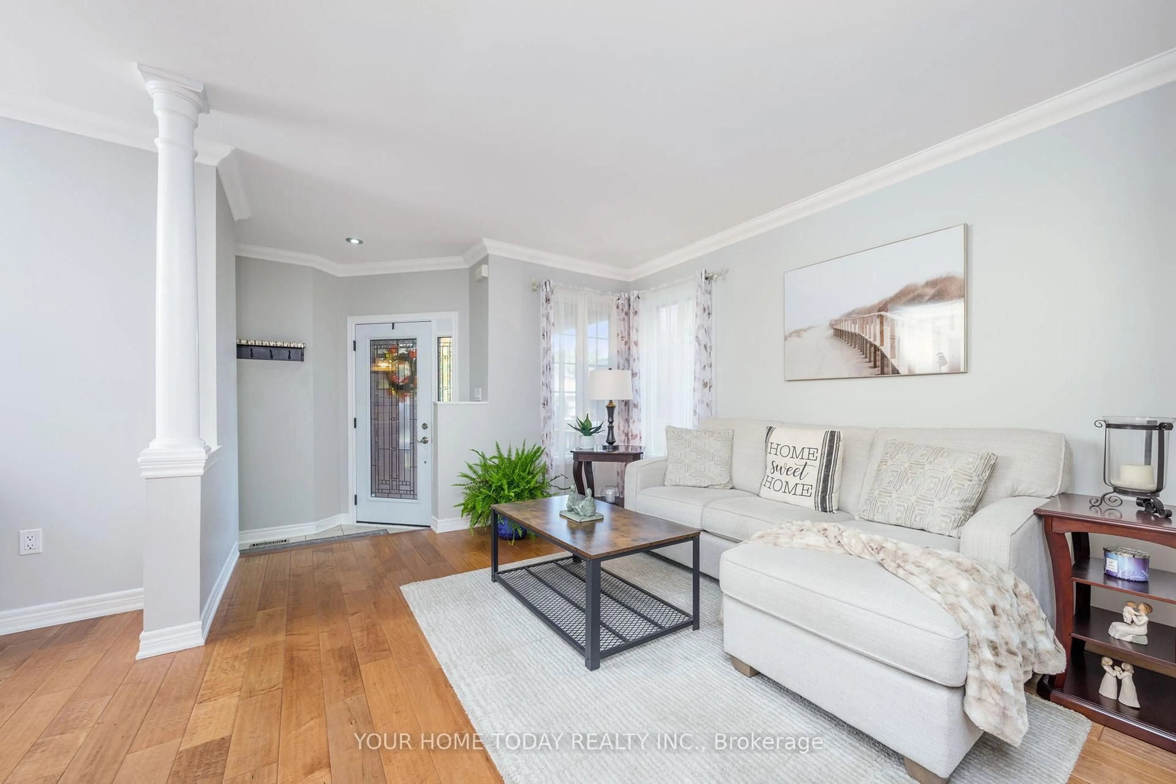 Living room with furniture, unknown for 12 Russell St, Halton Hills Ontario L7G 5Y7