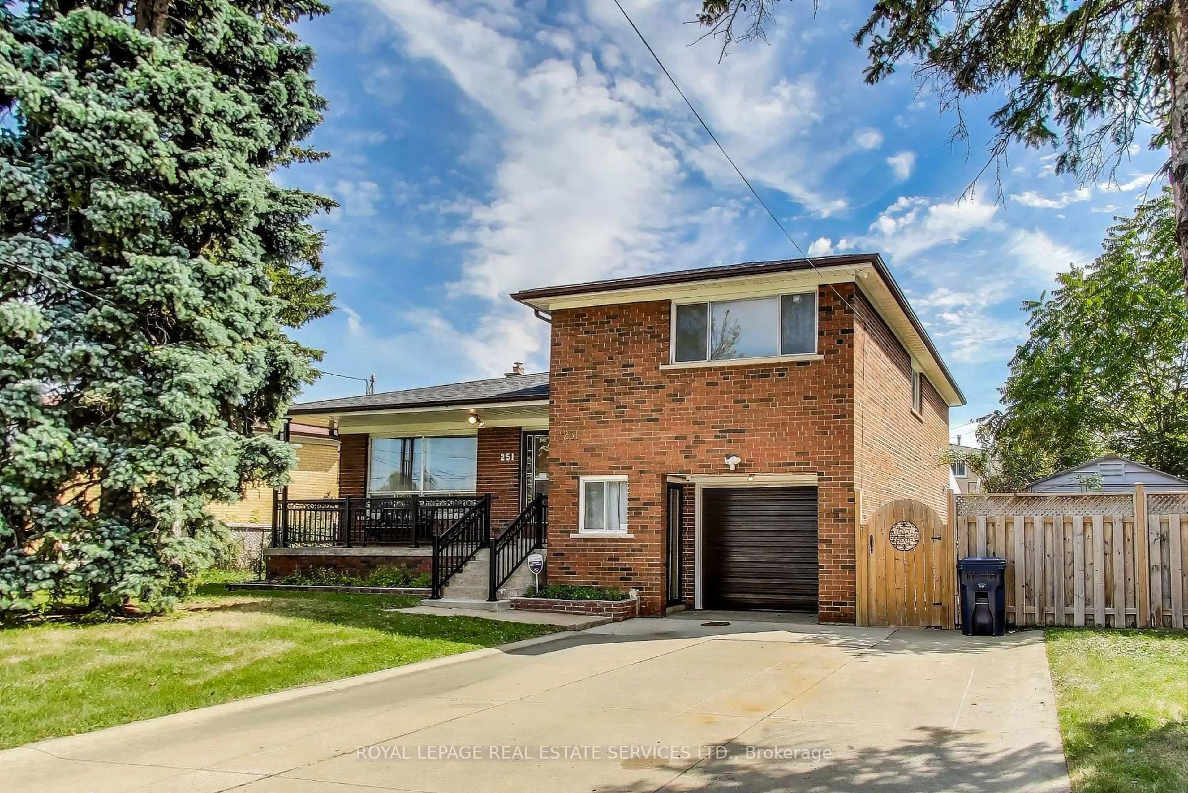 Home with brick exterior material, street for 251 Driftwood Ave, Toronto Ontario M3N 2N6