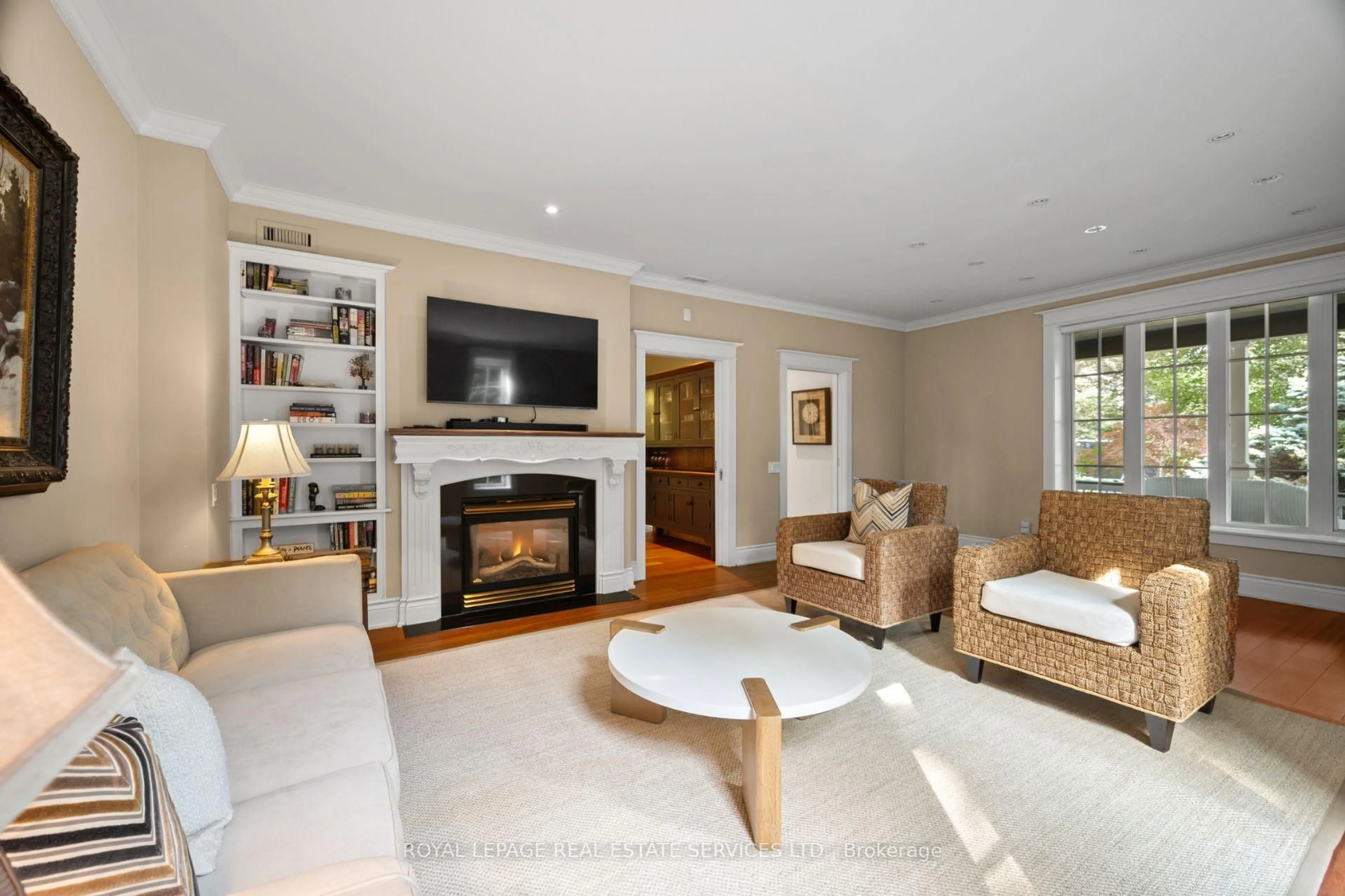 Living room with furniture, unknown for 55 Sir Williams Lane, Toronto Ontario M9A 1V2