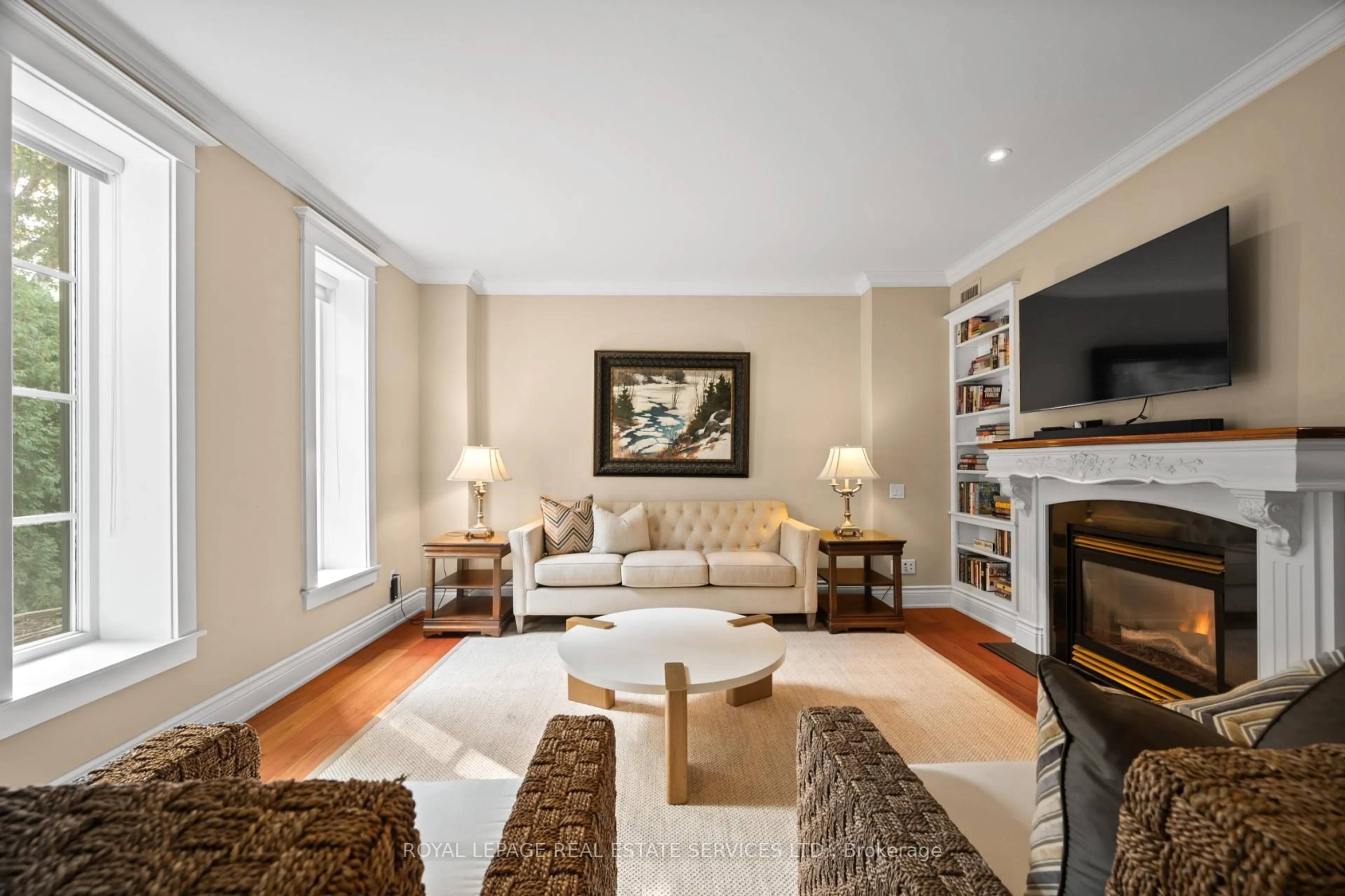 Living room with furniture, unknown for 55 Sir Williams Lane, Toronto Ontario M9A 1V2