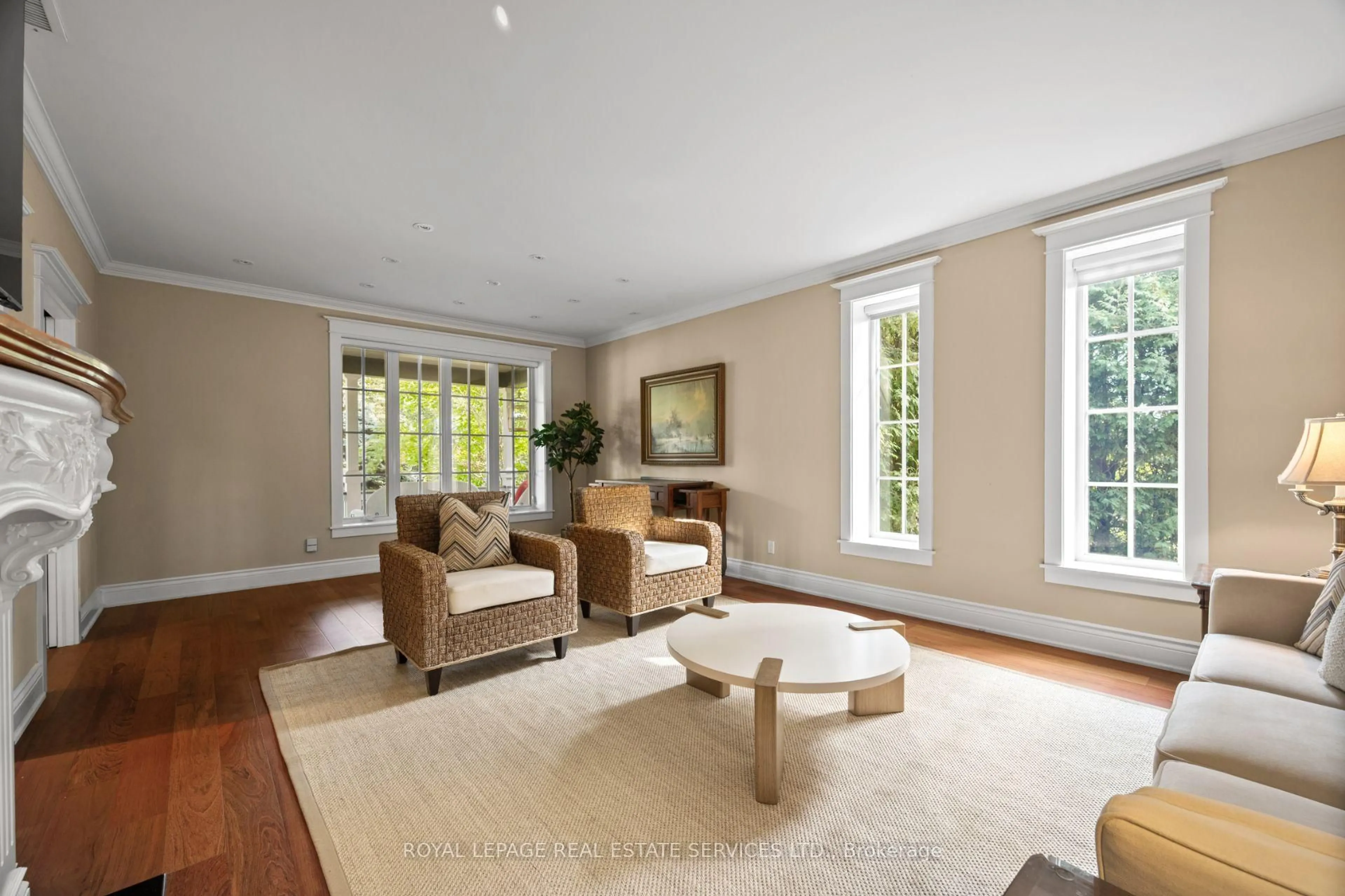 Living room with furniture, unknown for 55 Sir Williams Lane, Toronto Ontario M9A 1V2