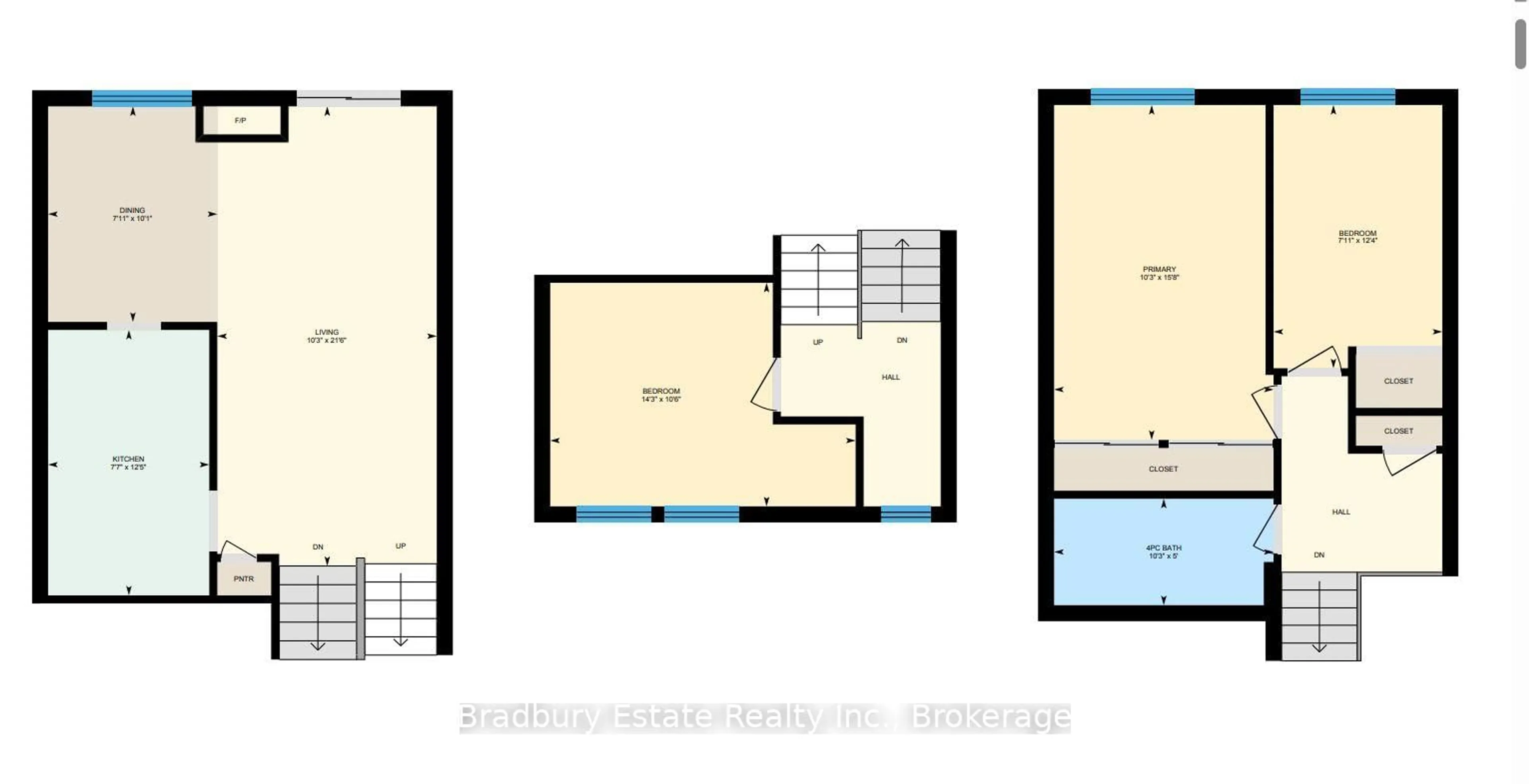 Floor plan for 1419 Ester Dr #9, Burlington Ontario L7P 1L5